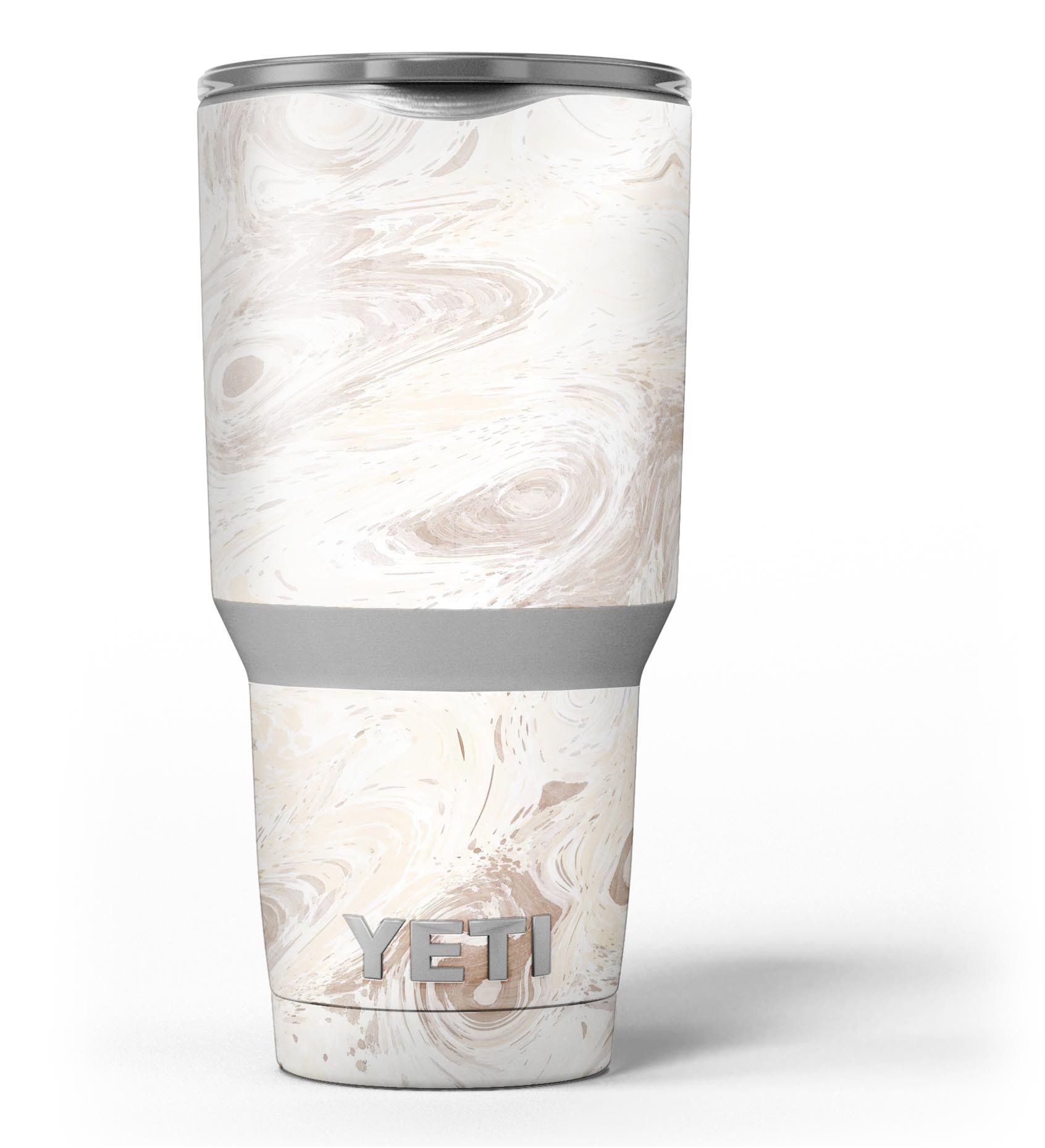 Slate Marble Surface V33 skin decal vinyl wrap kit for Yeti Coolers, showcasing a stylish marble design.