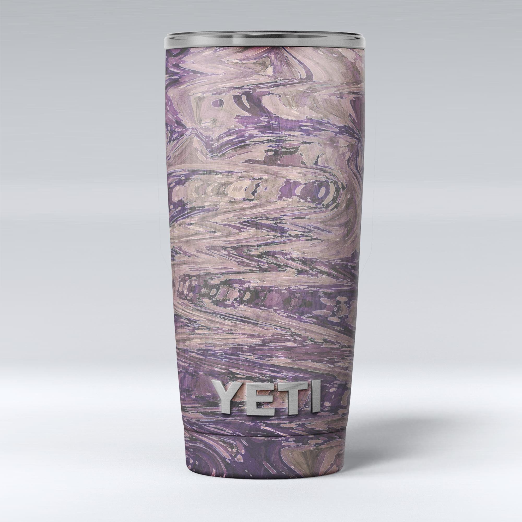 Slate Marble Surface V38 skin decal vinyl wrap kit for Yeti Coolers, showcasing a stylish marble design.