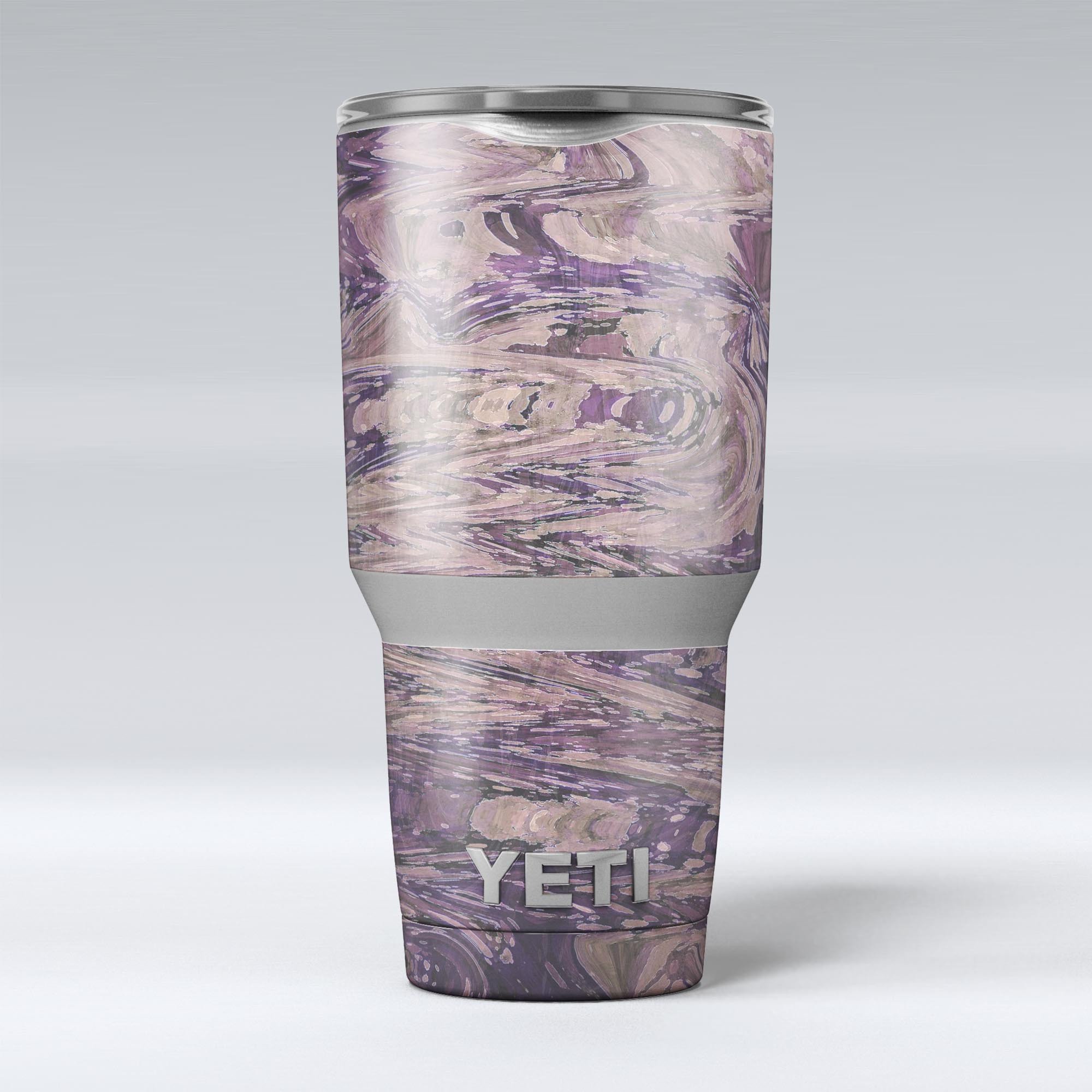 Slate Marble Surface V38 skin decal vinyl wrap kit for Yeti Coolers, showcasing a stylish marble design.