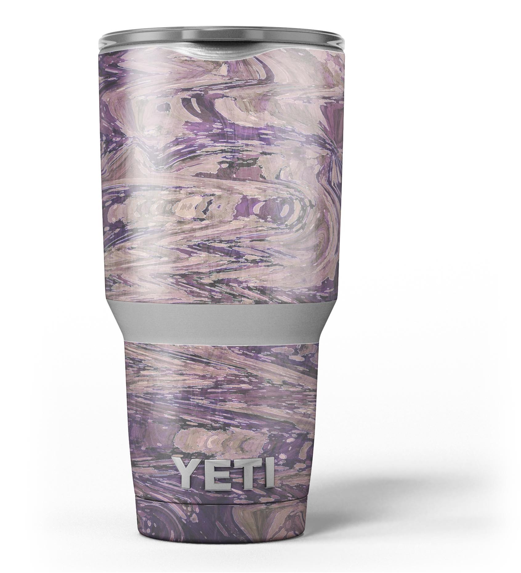 Slate Marble Surface V38 skin decal vinyl wrap kit for Yeti Coolers, showcasing a stylish marble design.