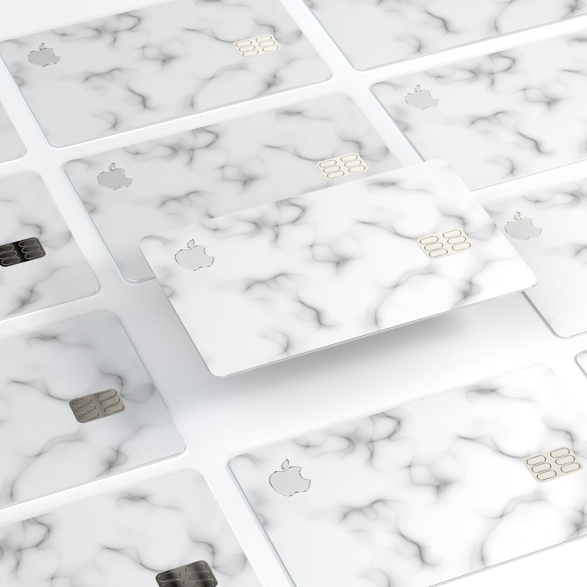 Slate Marble Surface V52 decal skin for Apple Card, showcasing premium vinyl design and finishes.