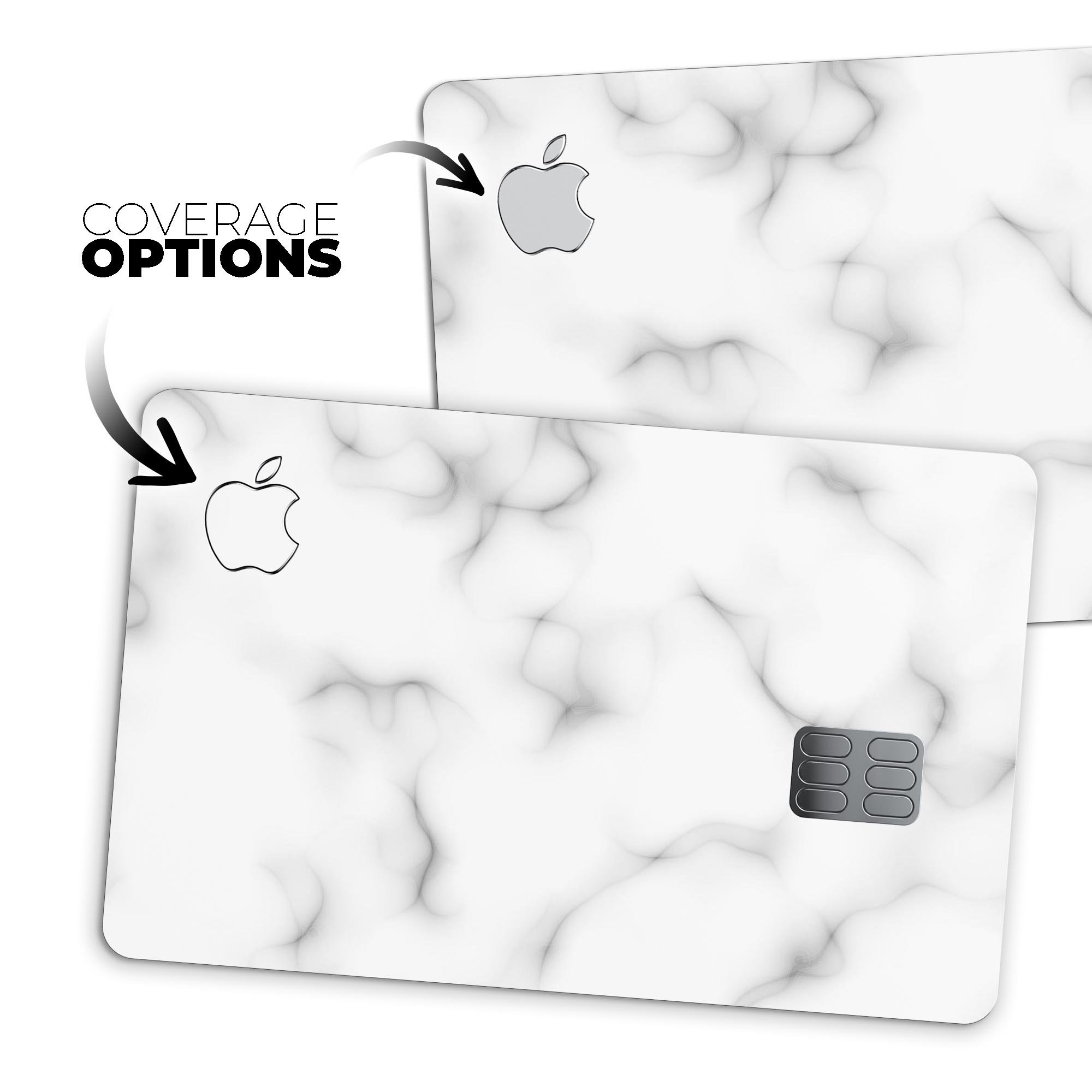 Slate Marble Surface V52 decal skin for Apple Card, showcasing premium vinyl design and finishes.