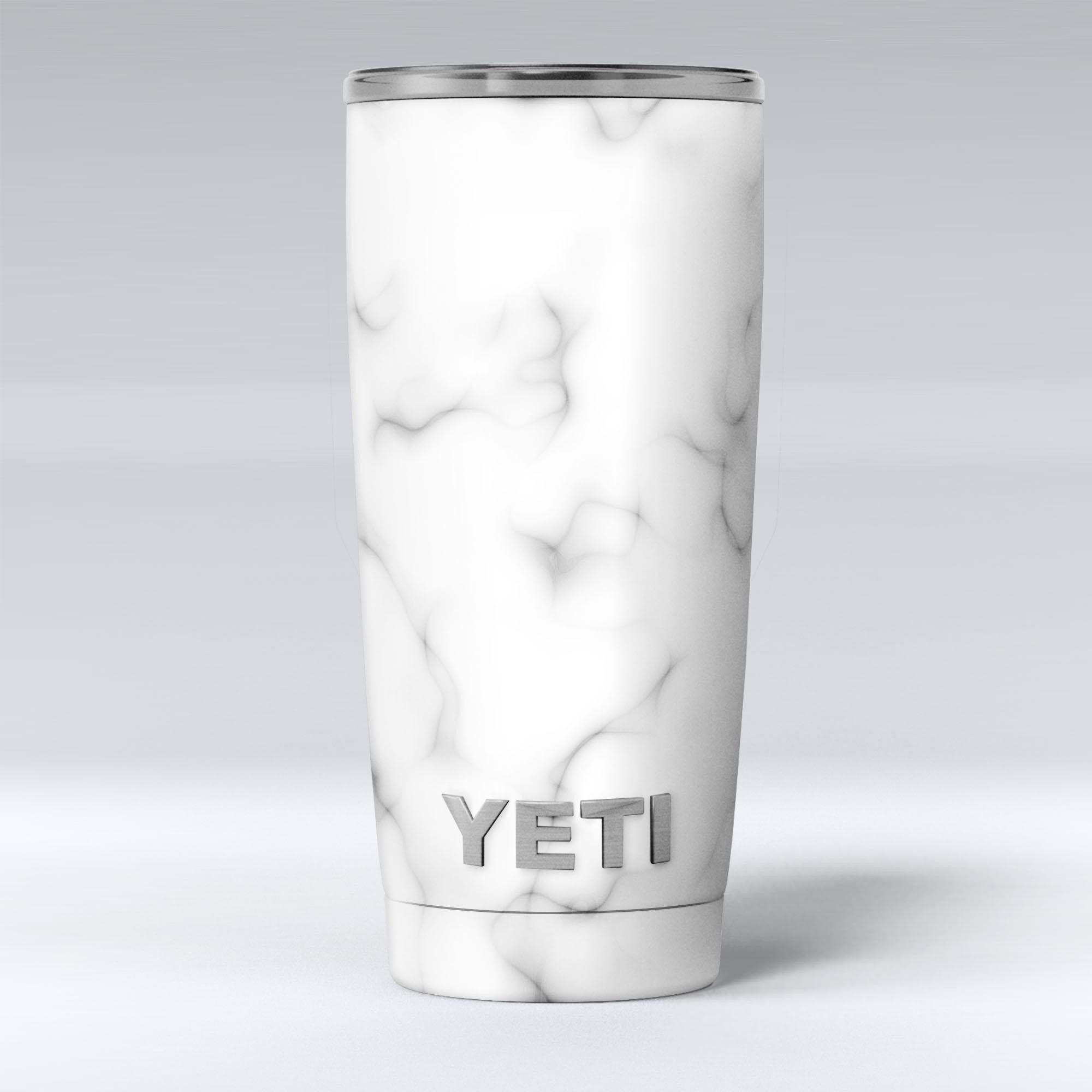 Slate Marble Surface V52 skin decal vinyl wrap kit for Yeti Cooler, showcasing a stylish marble design and premium quality.