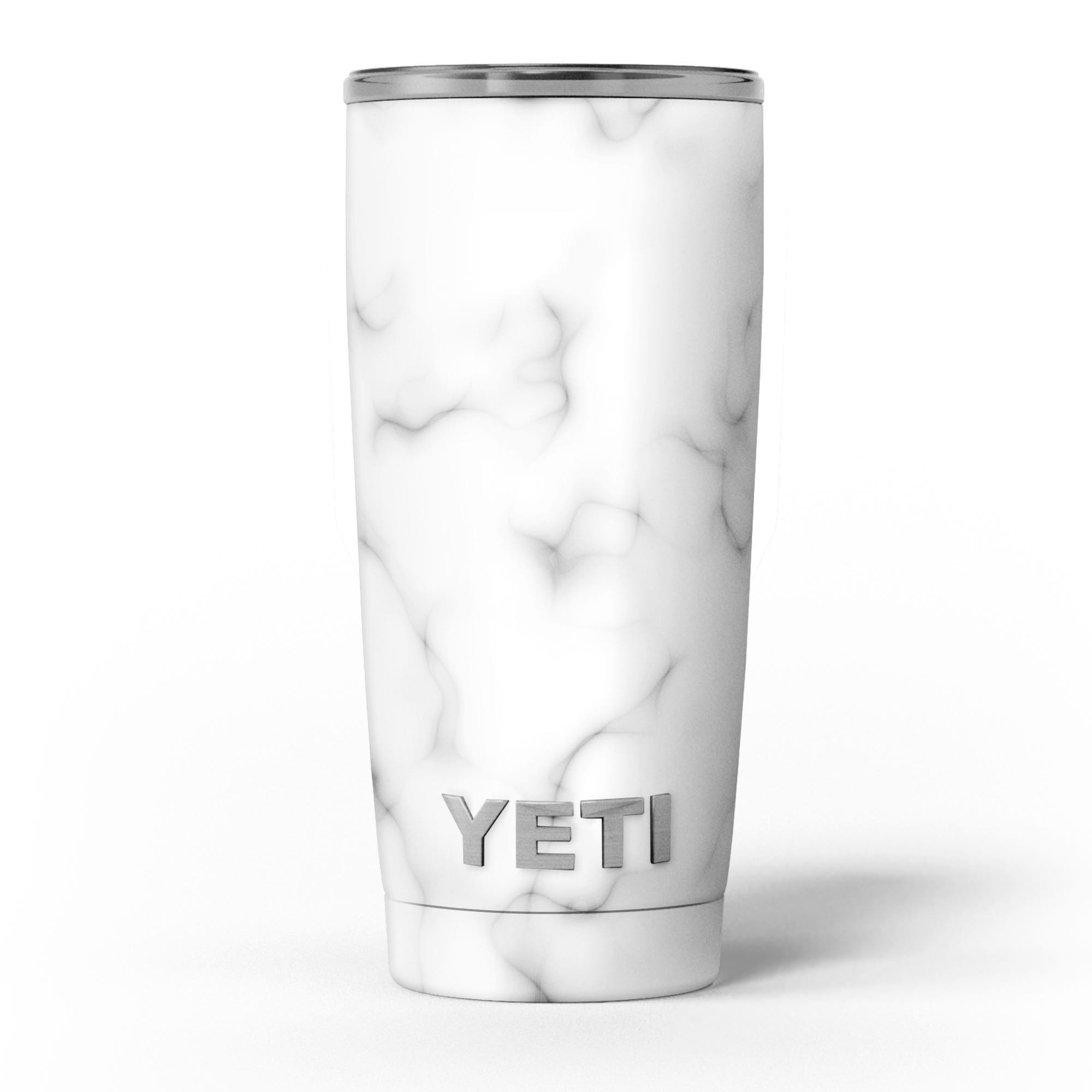 Slate Marble Surface V52 skin decal vinyl wrap kit for Yeti Cooler, showcasing a stylish marble design and premium quality.