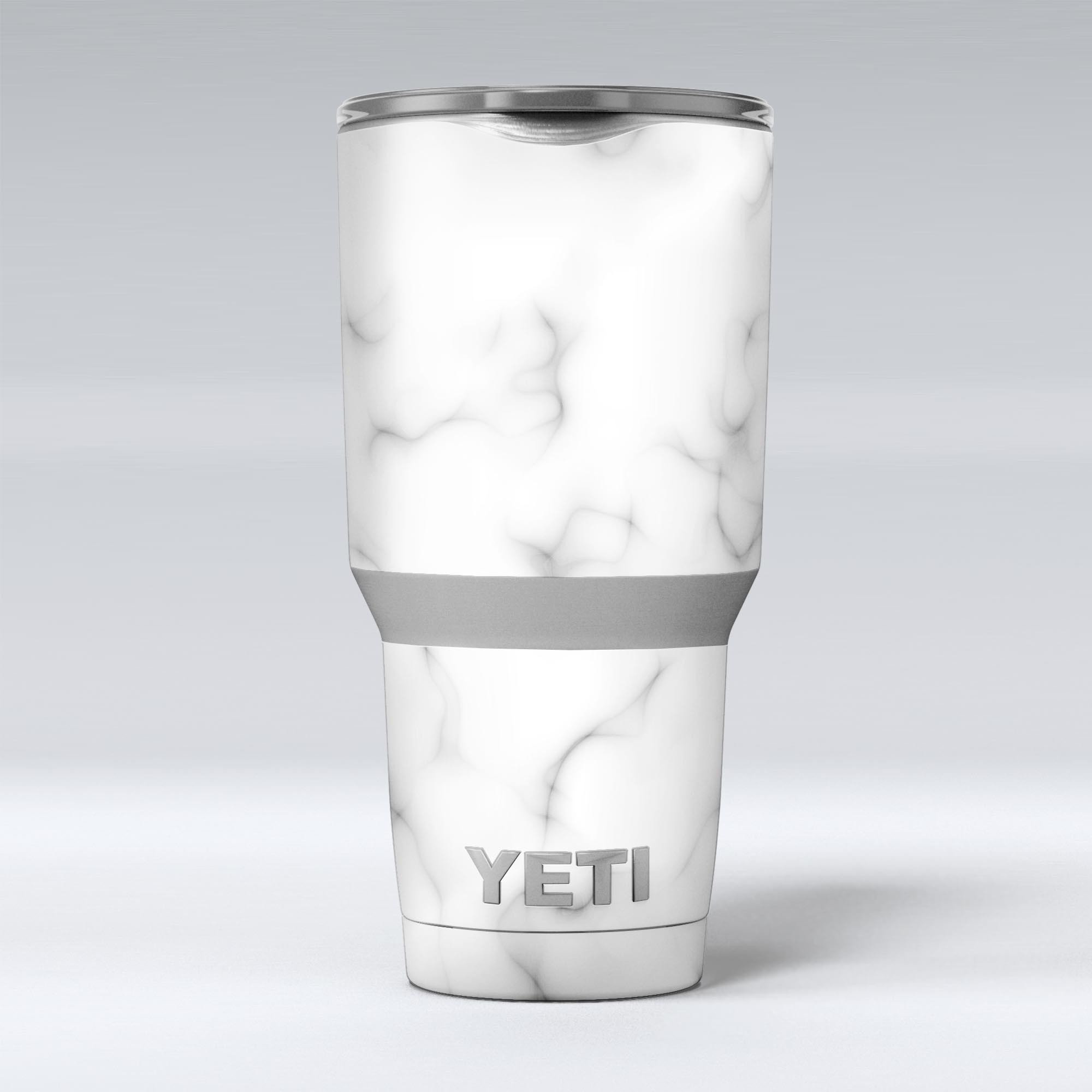 Slate Marble Surface V52 skin decal vinyl wrap kit for Yeti Cooler, showcasing a stylish marble design and premium quality.