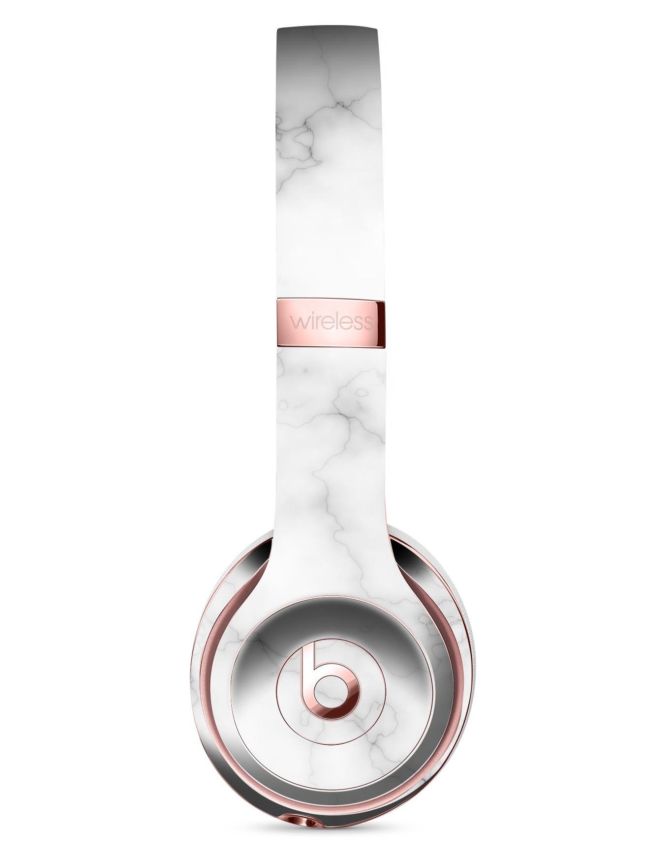 Slate Marble Surface V54 Full-Body Skin Kit for Beats by Dre Solo 3 Wireless Headphones, showcasing a stylish marble design.