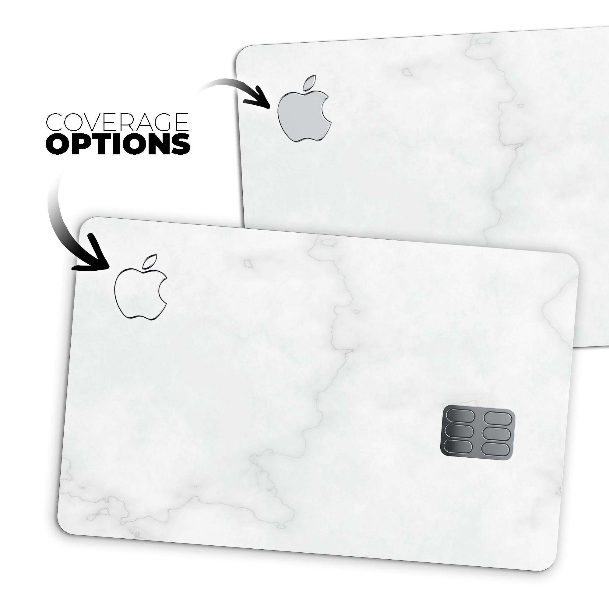 Slate Marble Surface V56 decal skin for Apple Card, showcasing premium vinyl design and finishes.