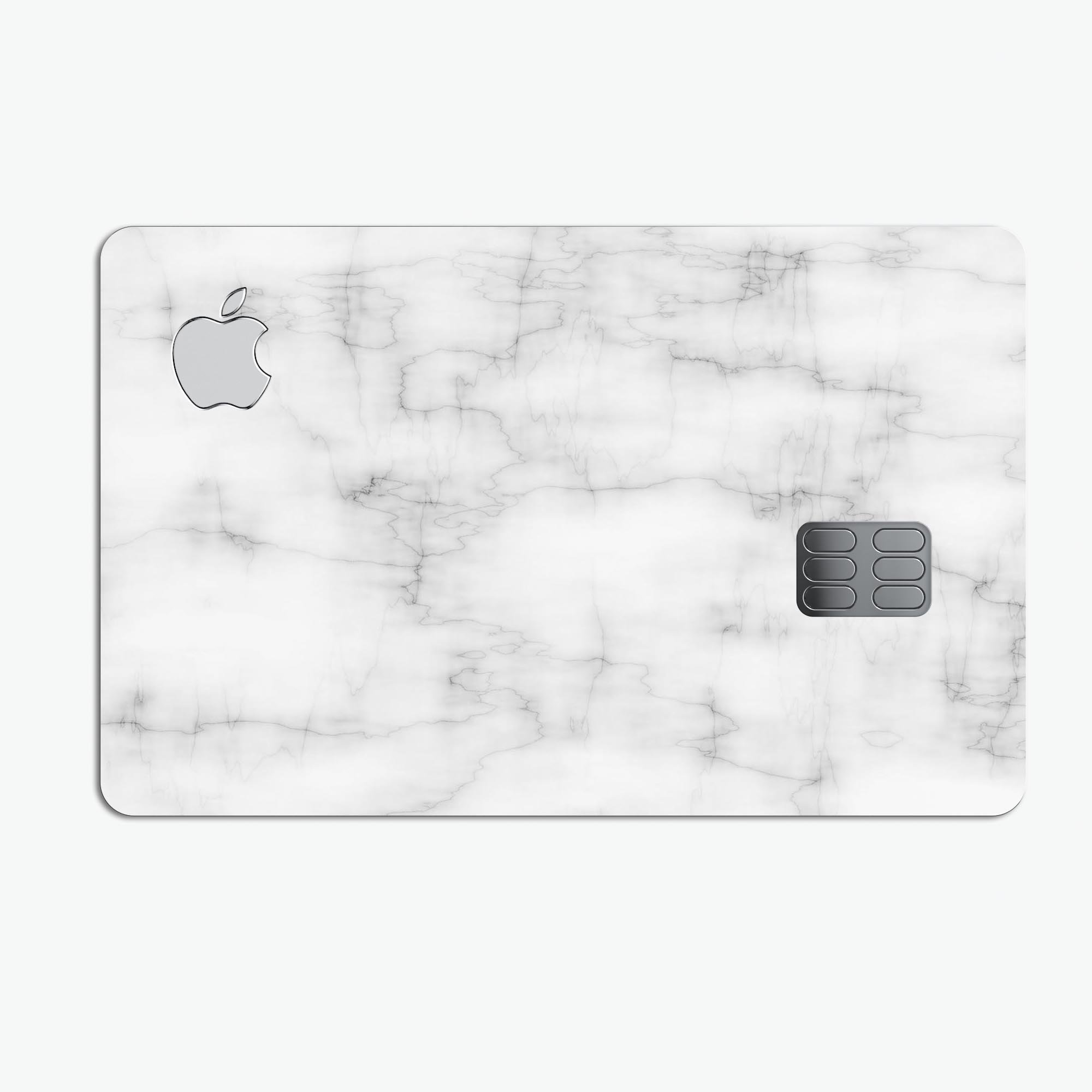 Slate Marble Surface V57 decal skin for Apple Card, showcasing premium vinyl material and stylish design.