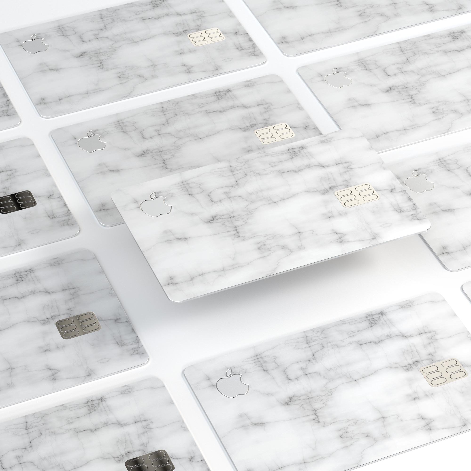 Slate Marble Surface V57 decal skin for Apple Card, showcasing premium vinyl material and stylish design.