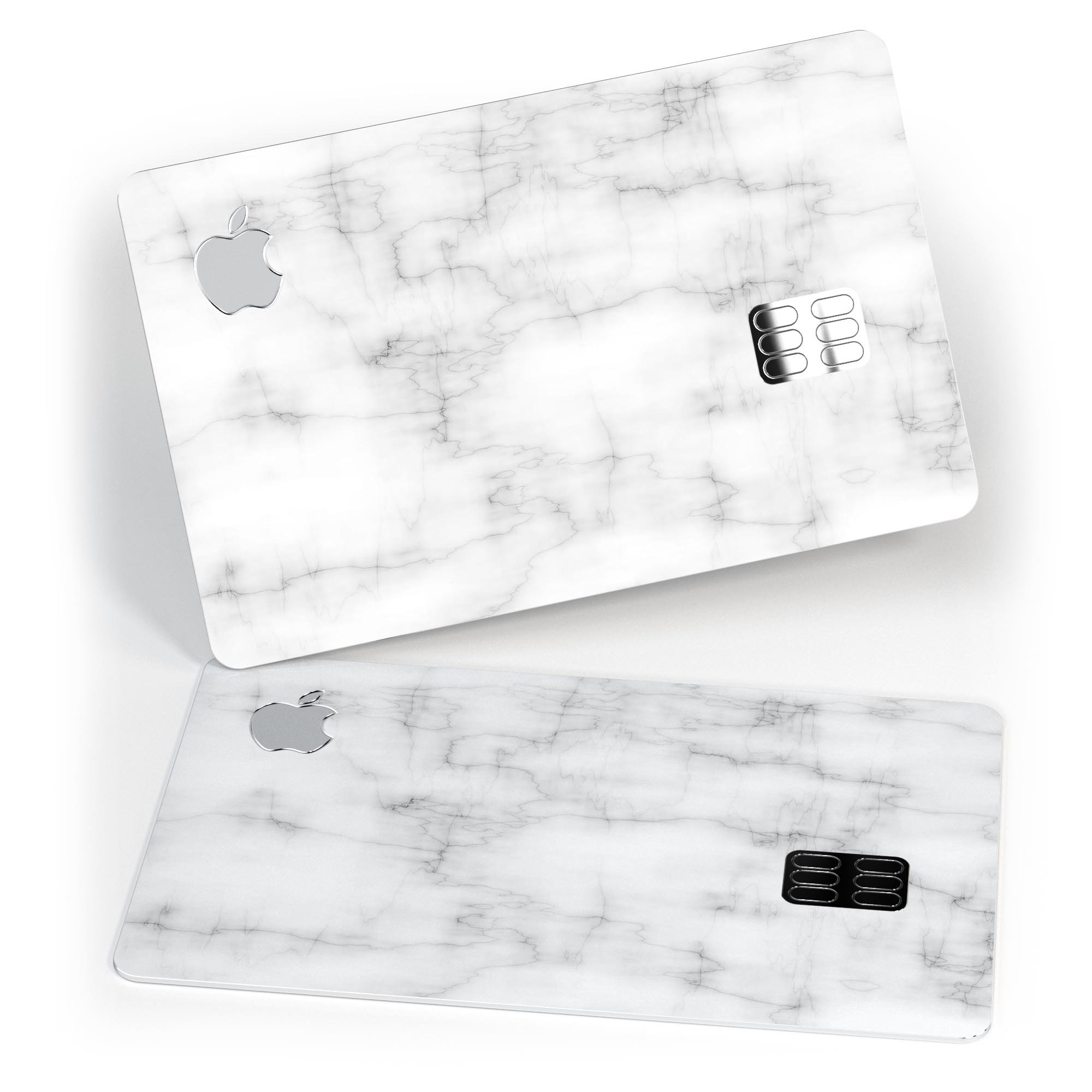 Slate Marble Surface V57 decal skin for Apple Card, showcasing premium vinyl material and stylish design.