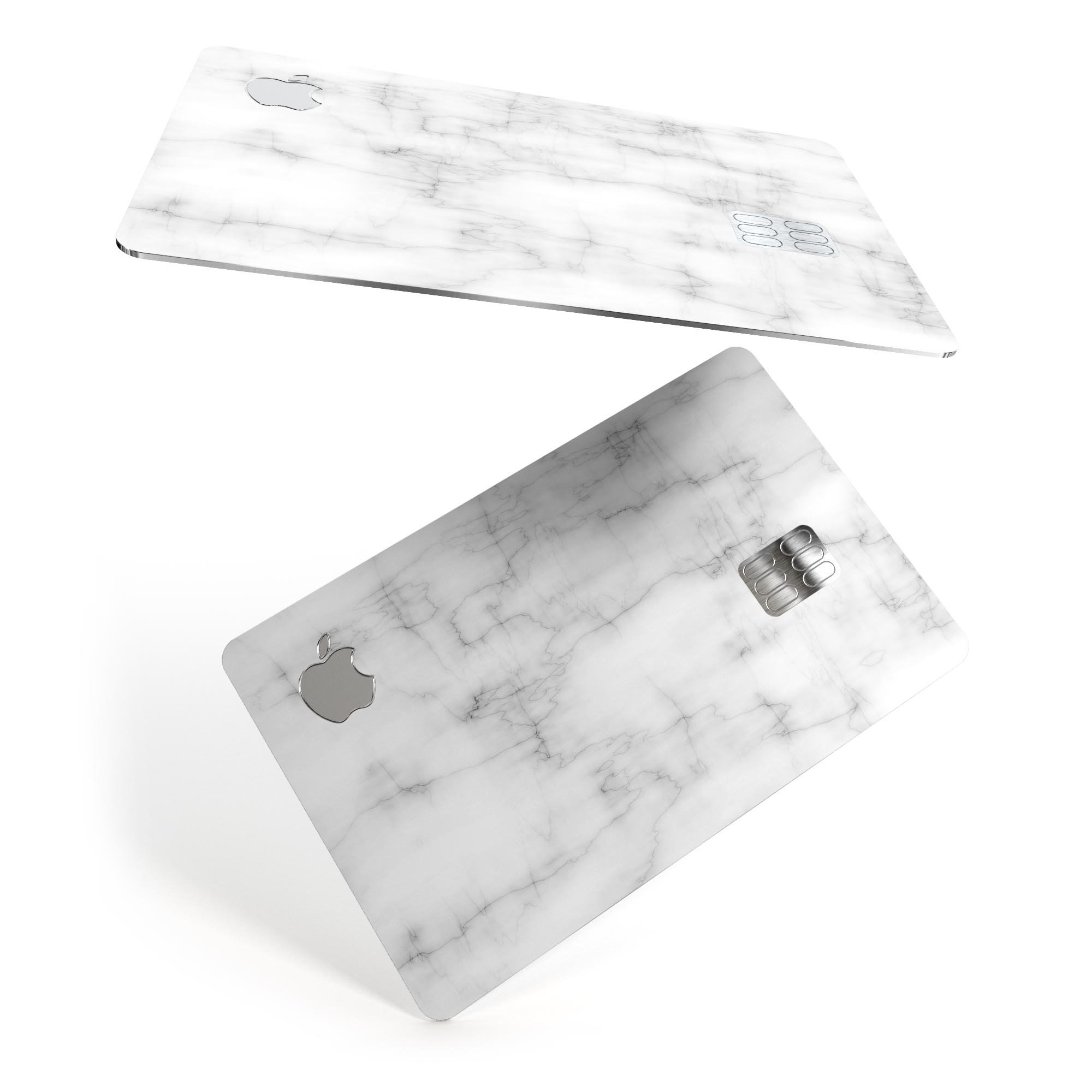 Slate Marble Surface V57 decal skin for Apple Card, showcasing premium vinyl material and stylish design.