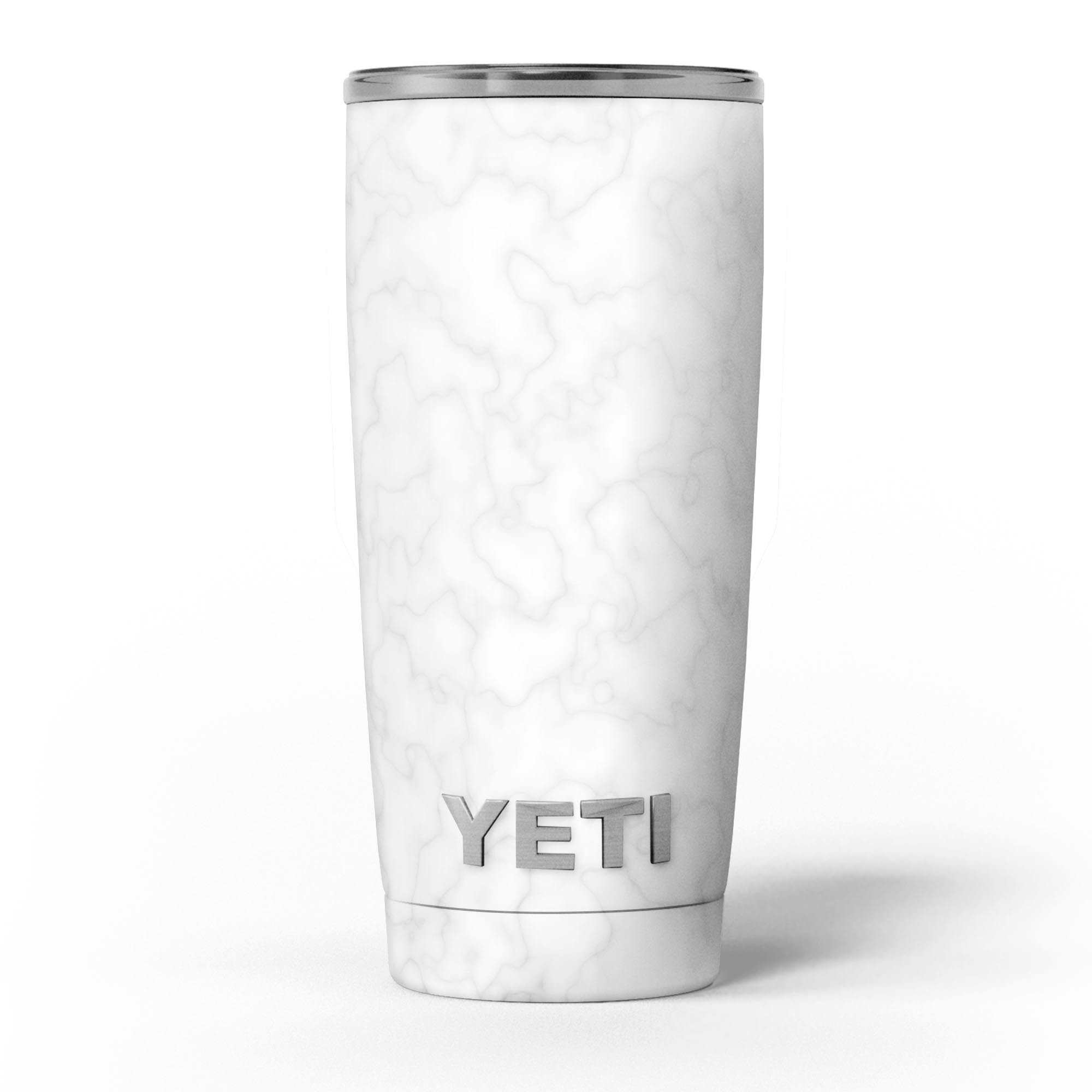 Slate Marble Surface V58 skin decal vinyl wrap kit for Yeti Coolers, showcasing a stylish marble design and premium quality.