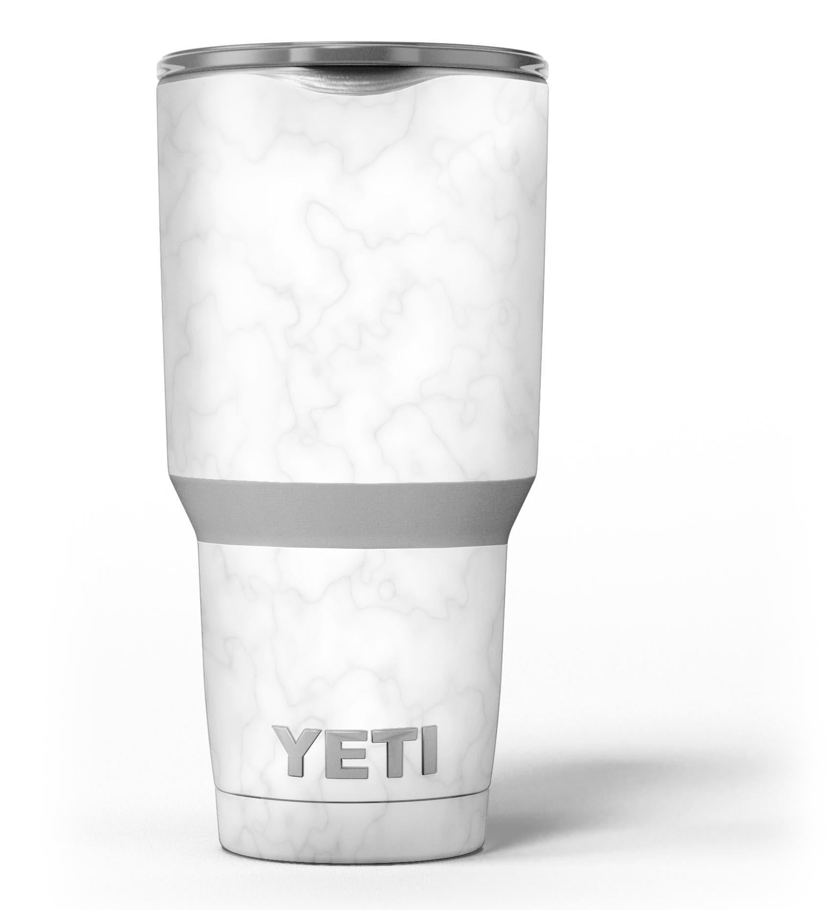 Slate Marble Surface V58 skin decal vinyl wrap kit for Yeti Coolers, showcasing a stylish marble design and premium quality.