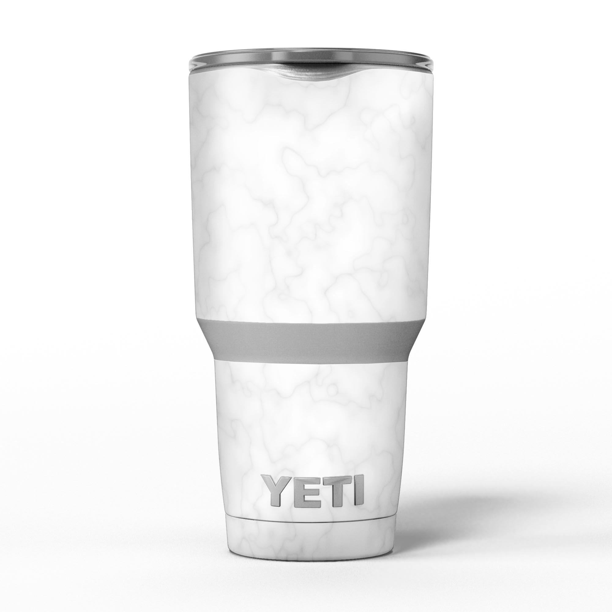 Slate Marble Surface V58 skin decal vinyl wrap kit for Yeti Coolers, showcasing a stylish marble design and premium quality.