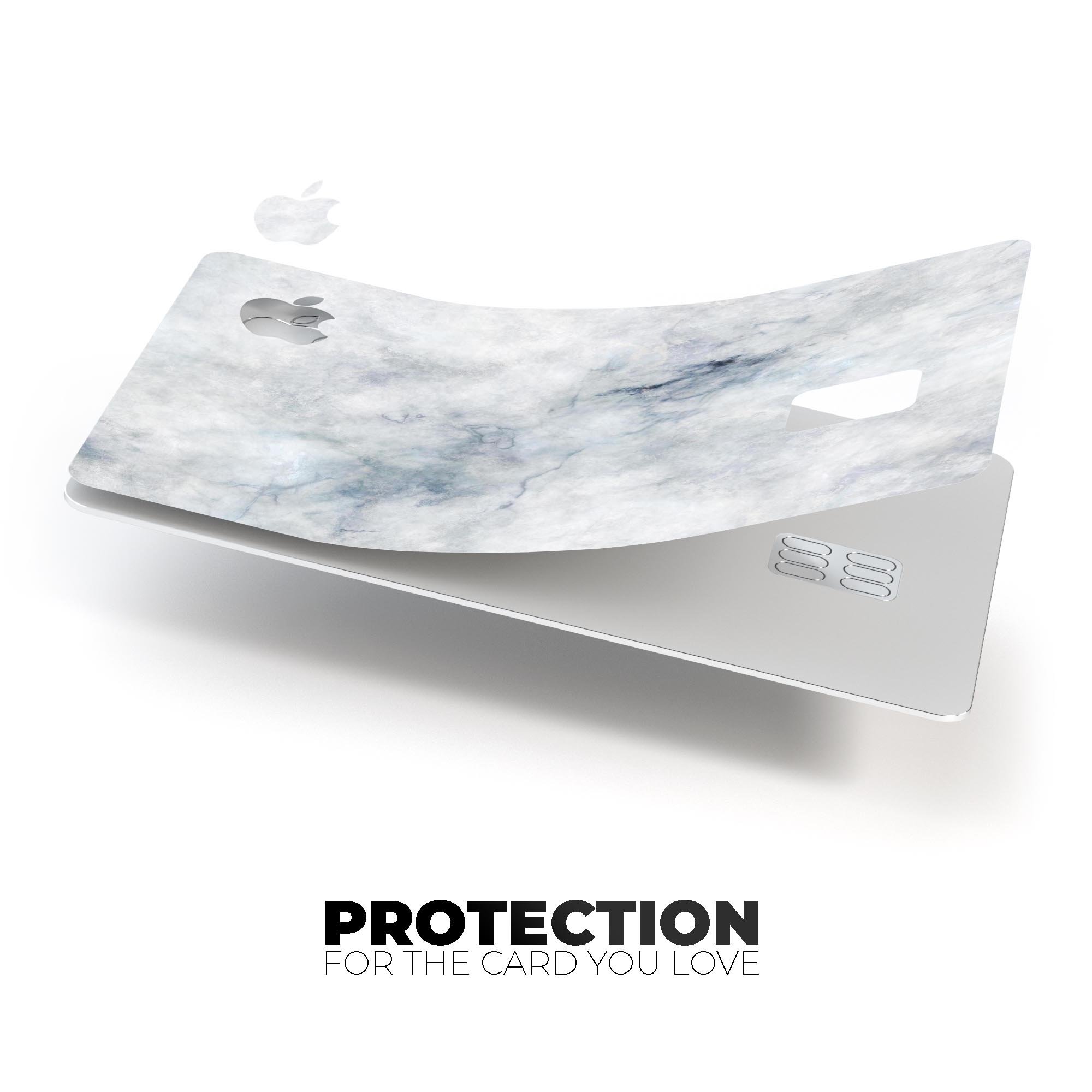 Slate Marble Surface V6 decal skin for Apple Card, showcasing premium vinyl finish and bubble-free installation.