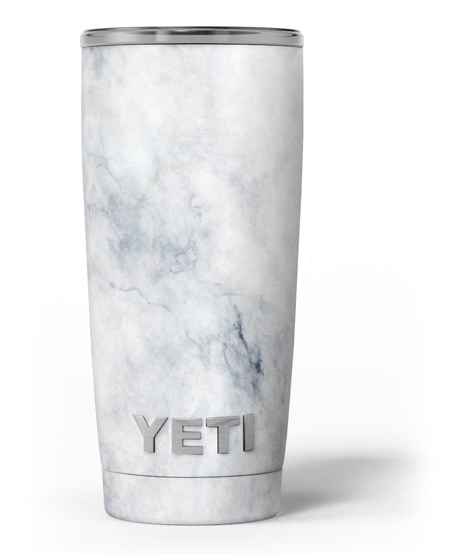 Slate Marble Surface V6 skin decal vinyl wrap kit for Yeti Coolers, showcasing a stylish marble design.