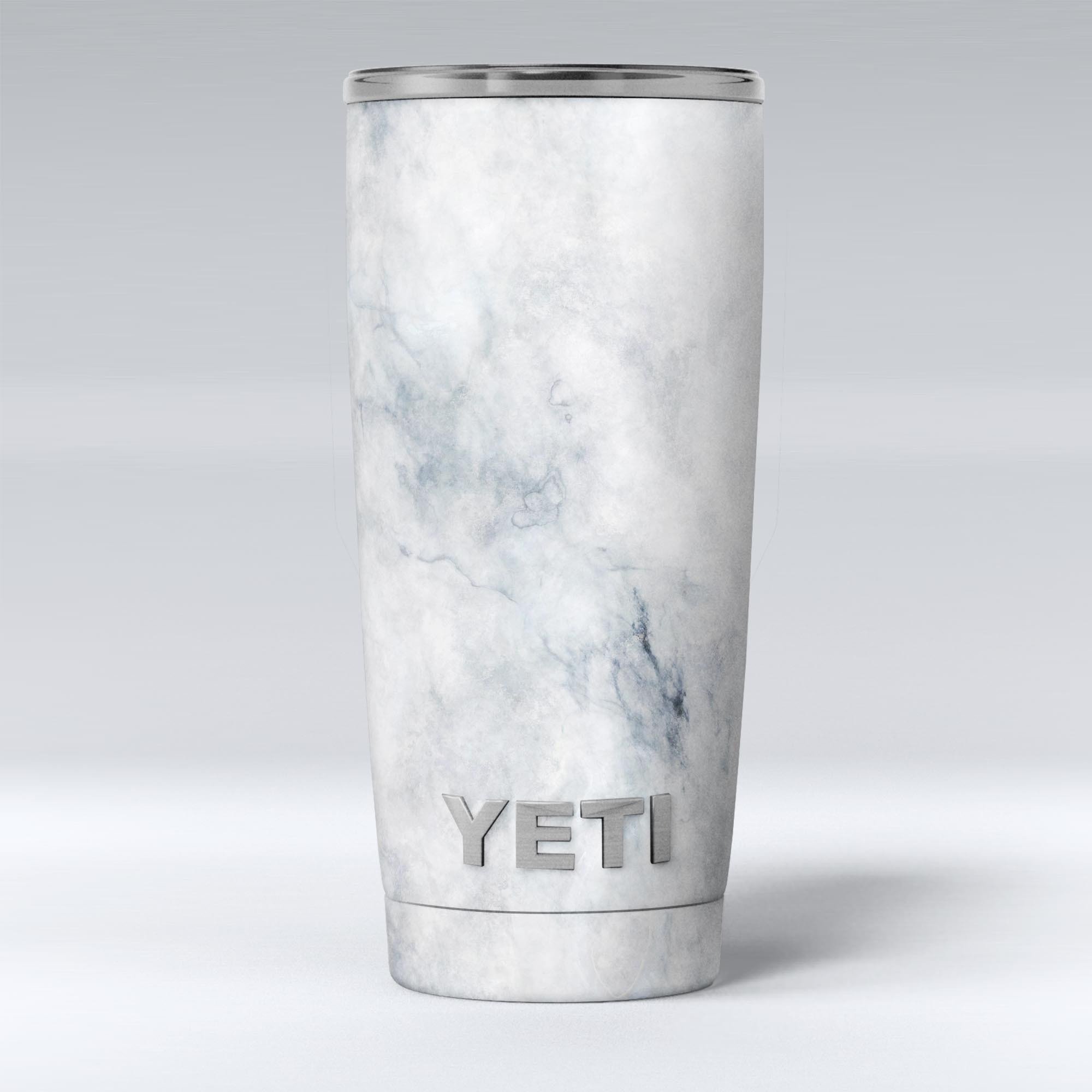 Slate Marble Surface V6 skin decal vinyl wrap kit for Yeti Coolers, showcasing a stylish marble design.