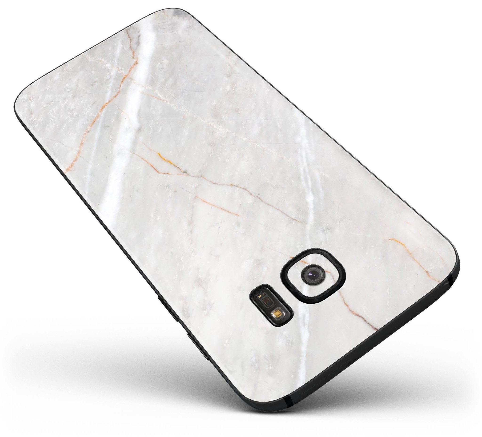 Slate Marble Surface V8 skin kit for Samsung Galaxy S7, showcasing its stylish design and premium vinyl material.