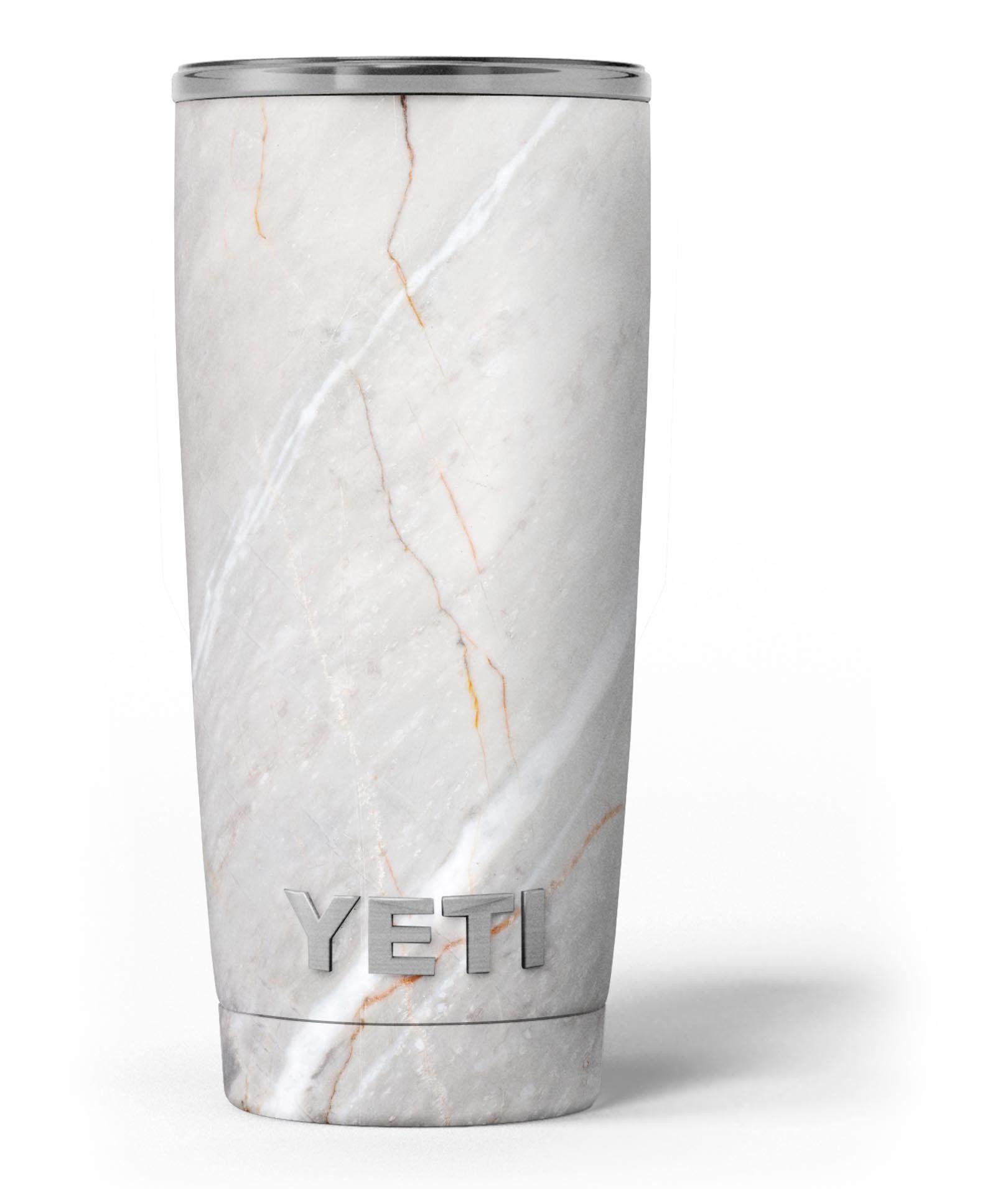 Slate Marble Surface V8 skin decal vinyl wrap kit for Yeti Coolers, showcasing a stylish marble design that enhances the cooler's appearance.