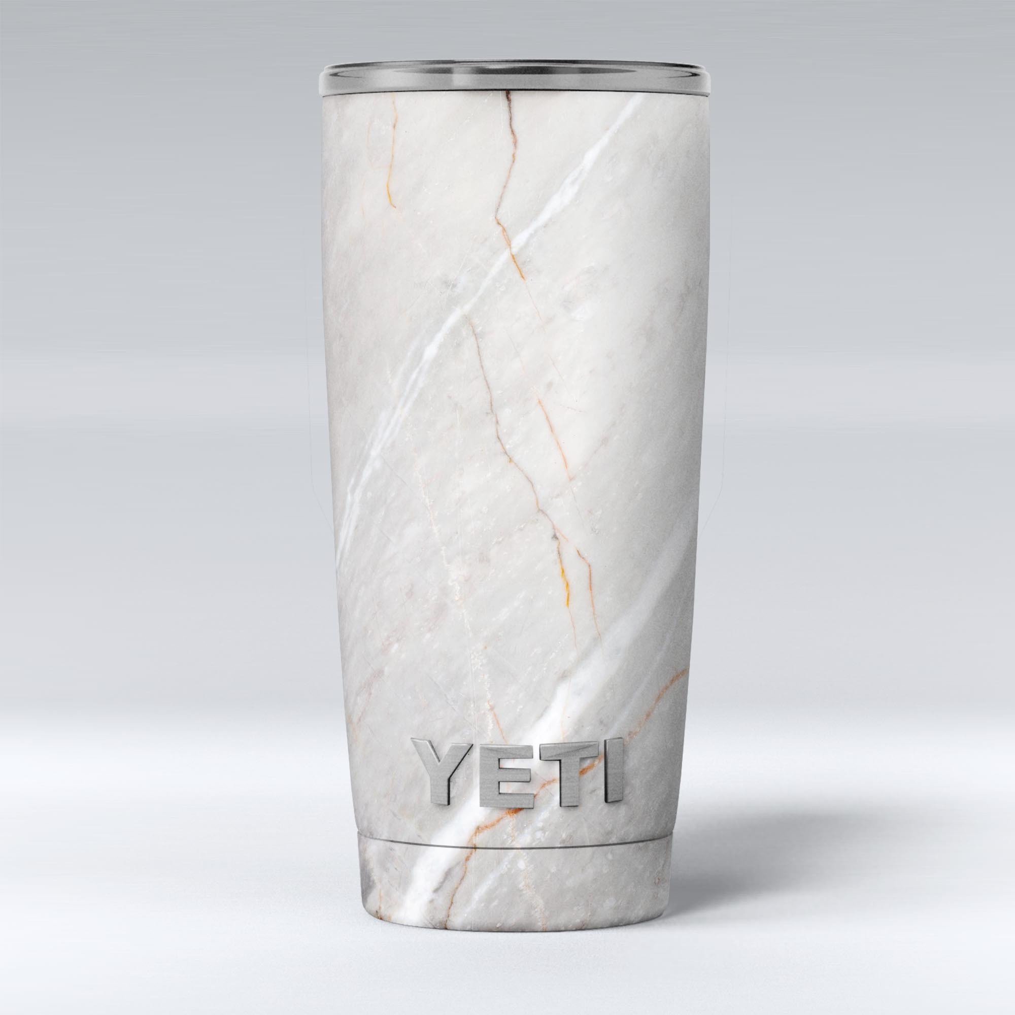 Slate Marble Surface V8 skin decal vinyl wrap kit for Yeti Coolers, showcasing a stylish marble design that enhances the cooler's appearance.