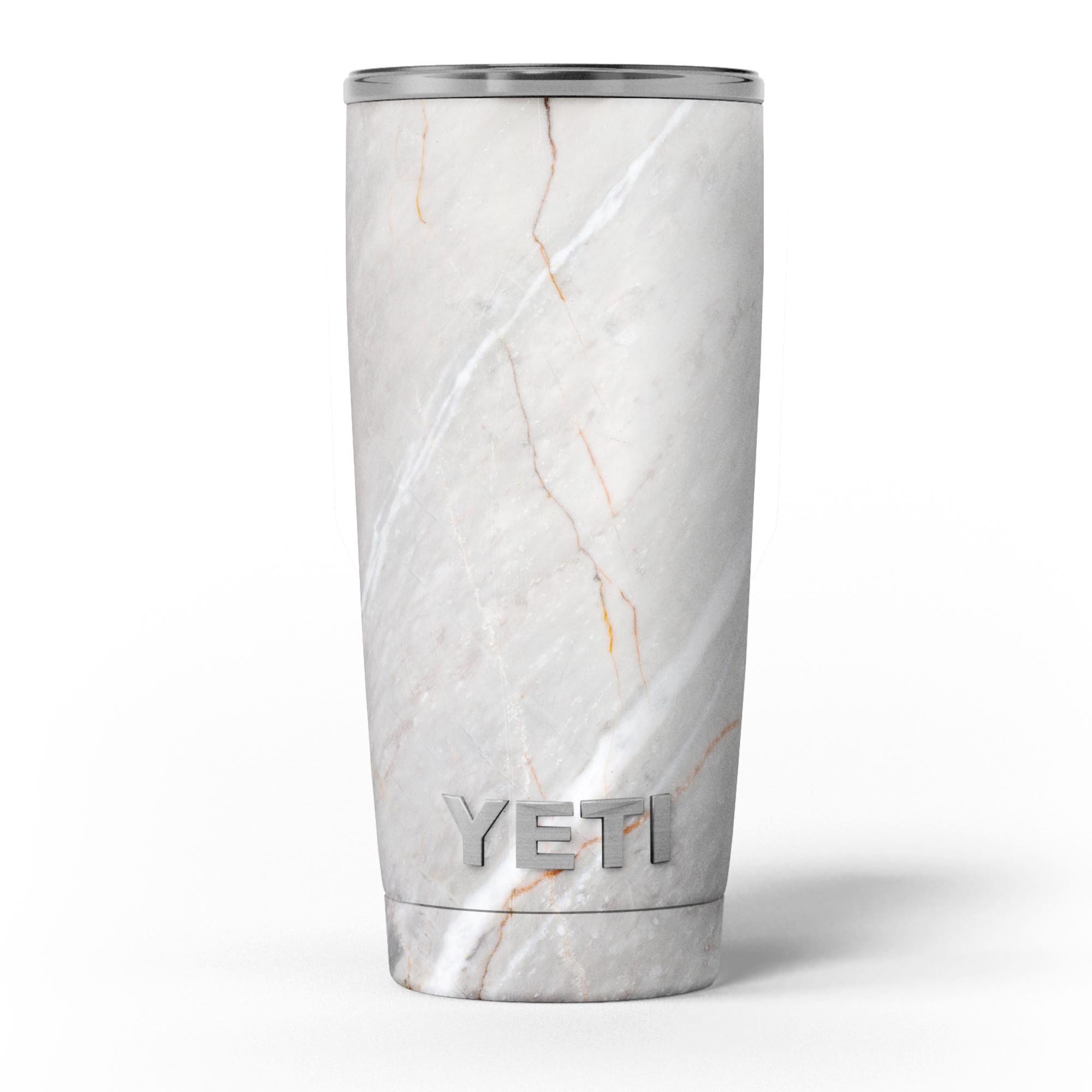 Slate Marble Surface V8 skin decal vinyl wrap kit for Yeti Coolers, showcasing a stylish marble design that enhances the cooler's appearance.