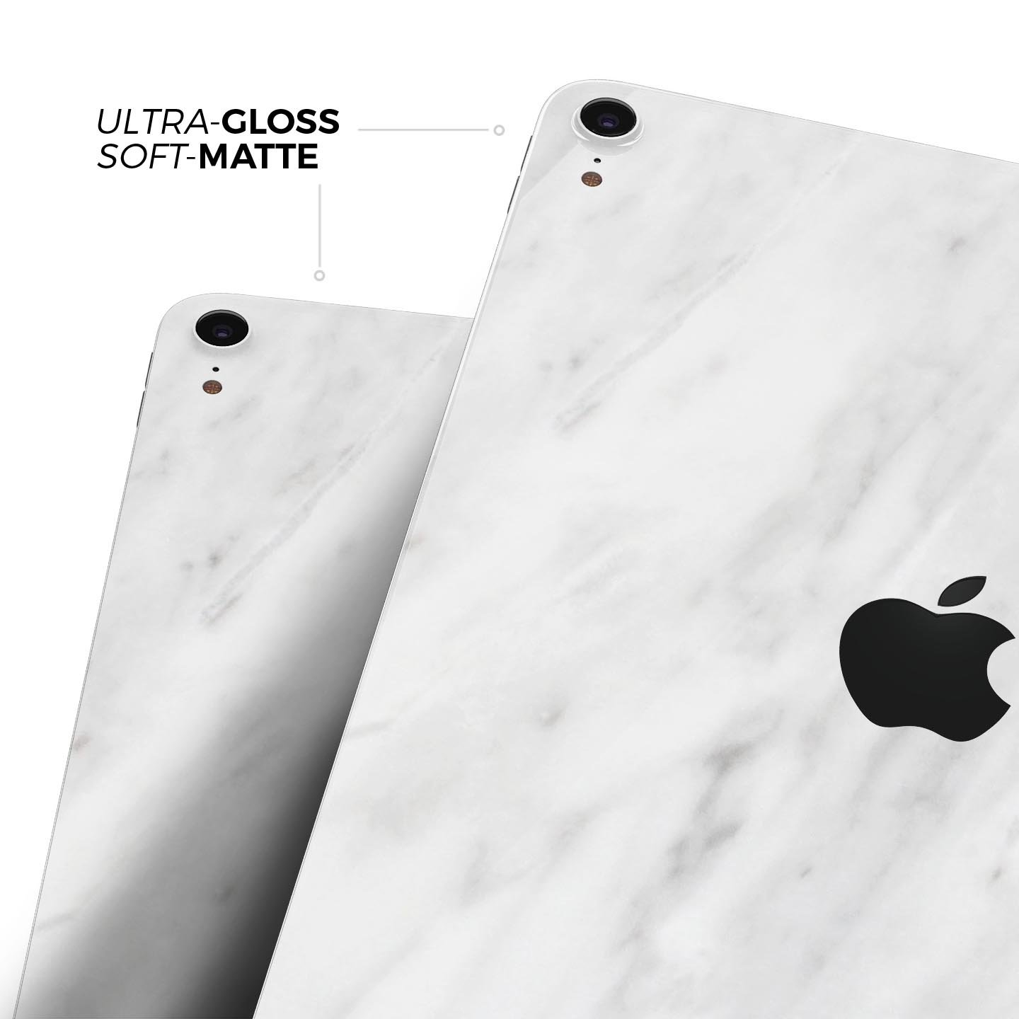 Slate Marble Surface V9 skin decal for Apple iPad Pro, showcasing a stylish marble design with a premium finish.