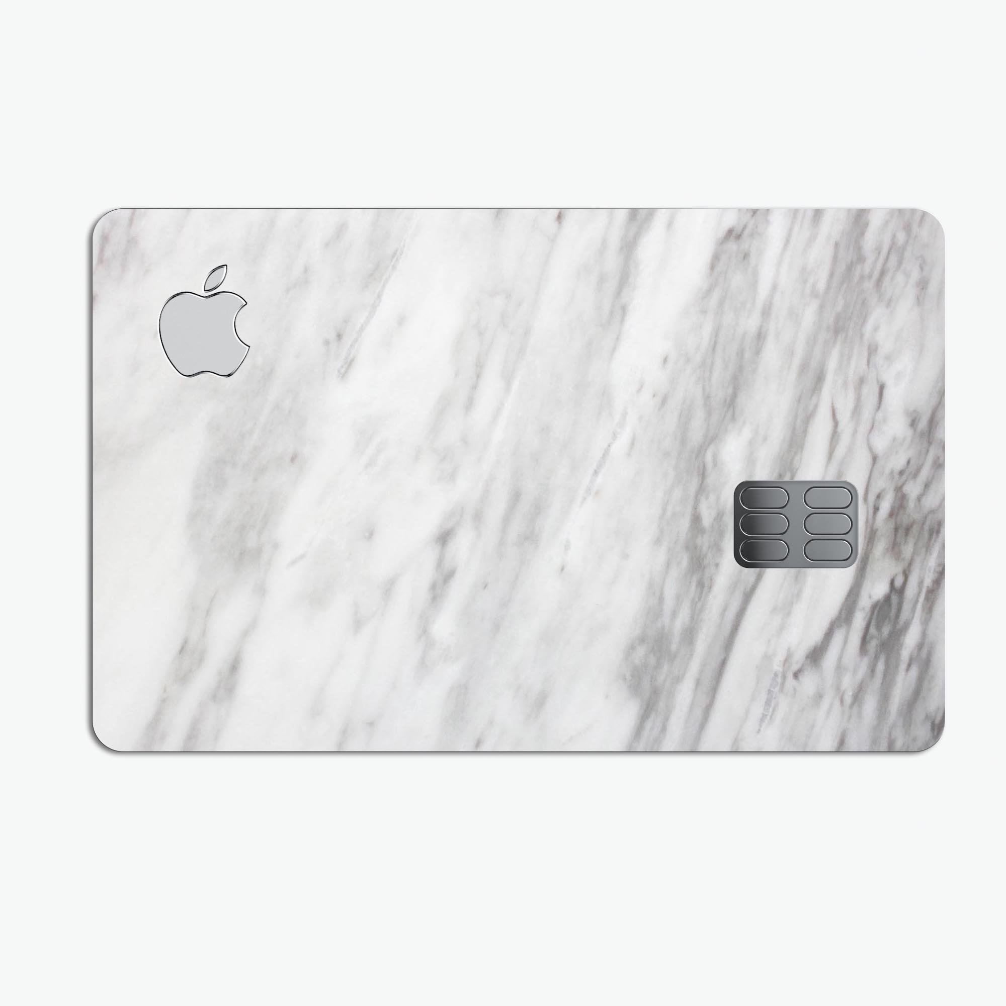 Slate Marble Surface V9 decal skin for Apple Card, showcasing premium vinyl design with marble pattern.