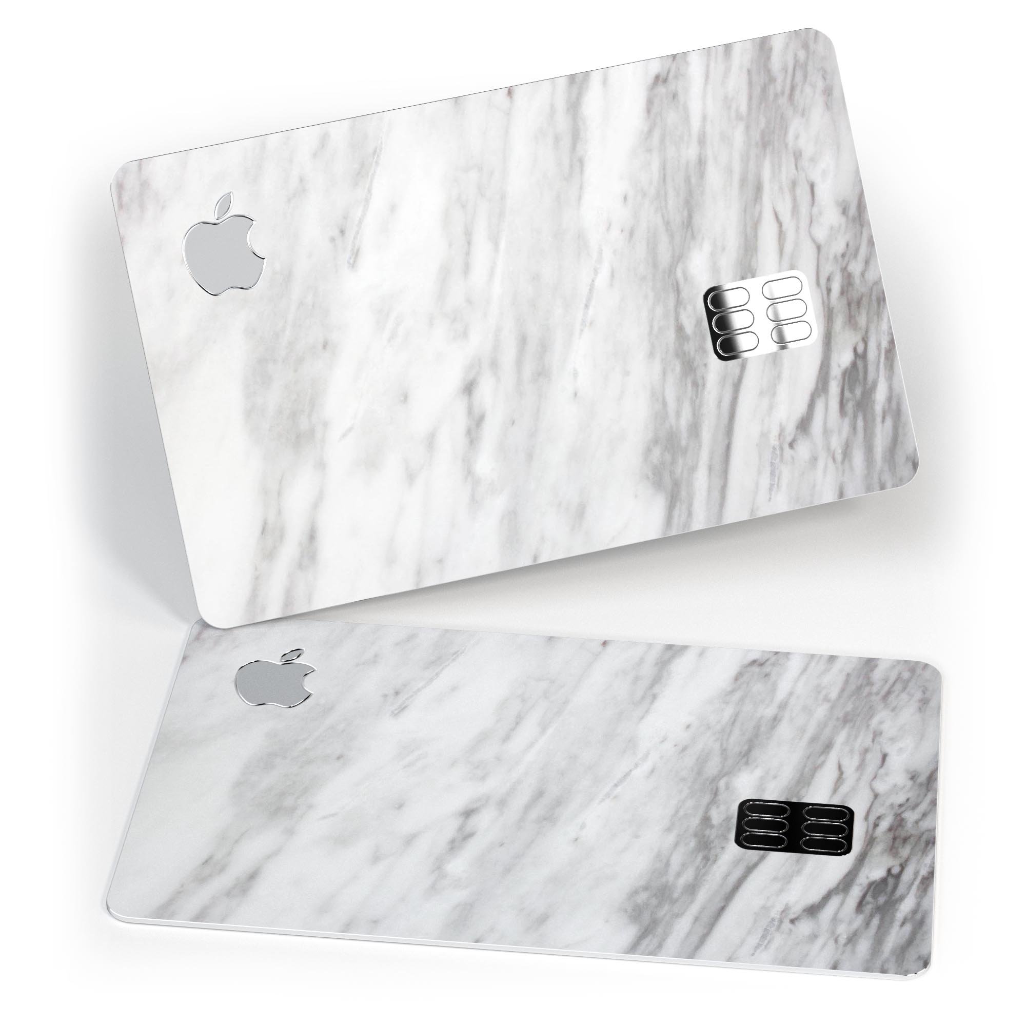 Slate Marble Surface V9 decal skin for Apple Card, showcasing premium vinyl design with marble pattern.