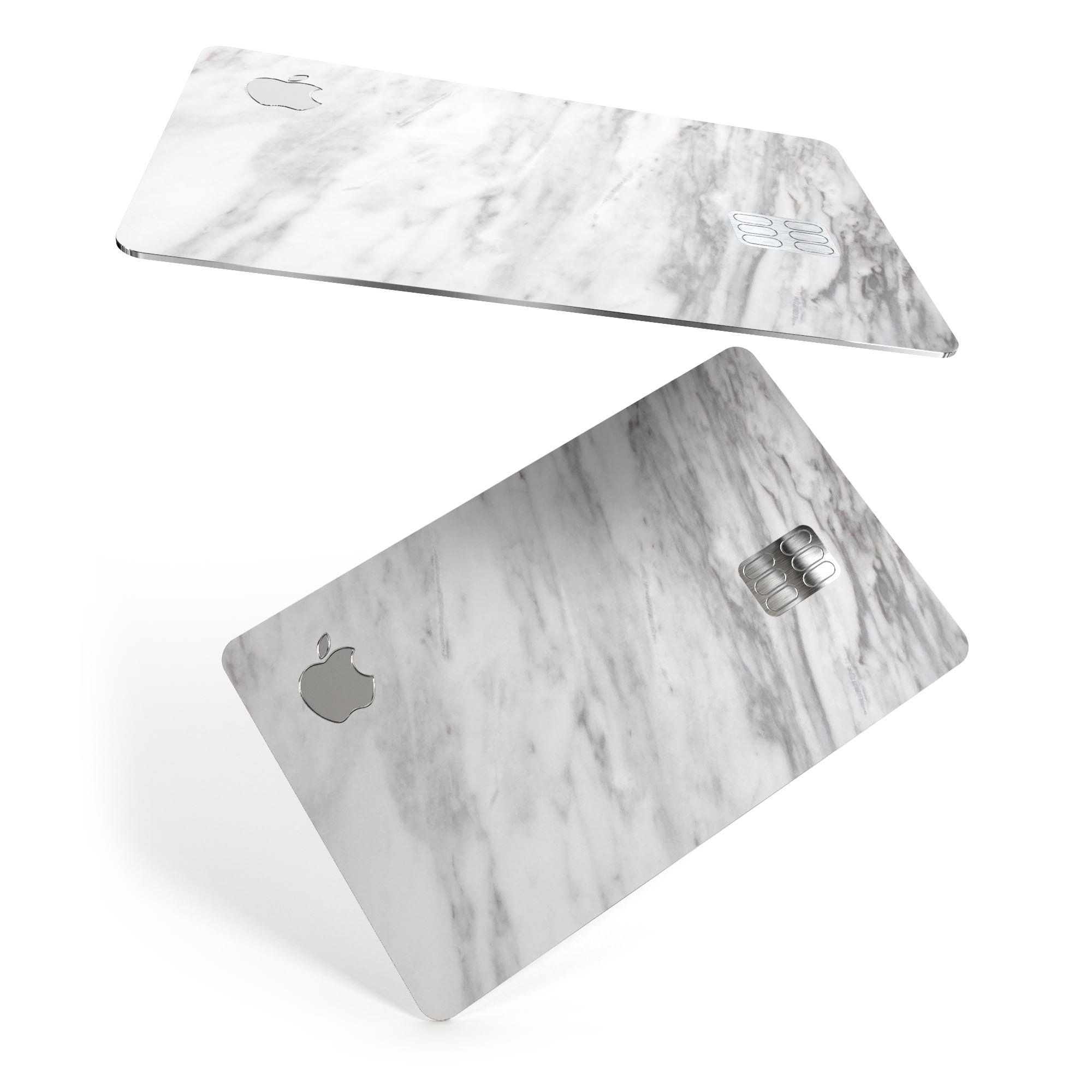 Slate Marble Surface V9 decal skin for Apple Card, showcasing premium vinyl design with marble pattern.