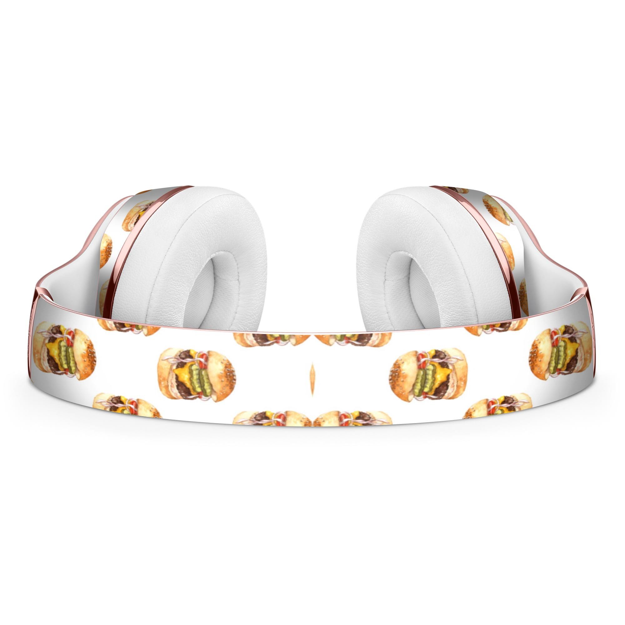 Sloppy Cheeseburger Full-Body Skin Kit for Beats by Dre Solo 3, featuring a vibrant cheeseburger design that adds style and protection.