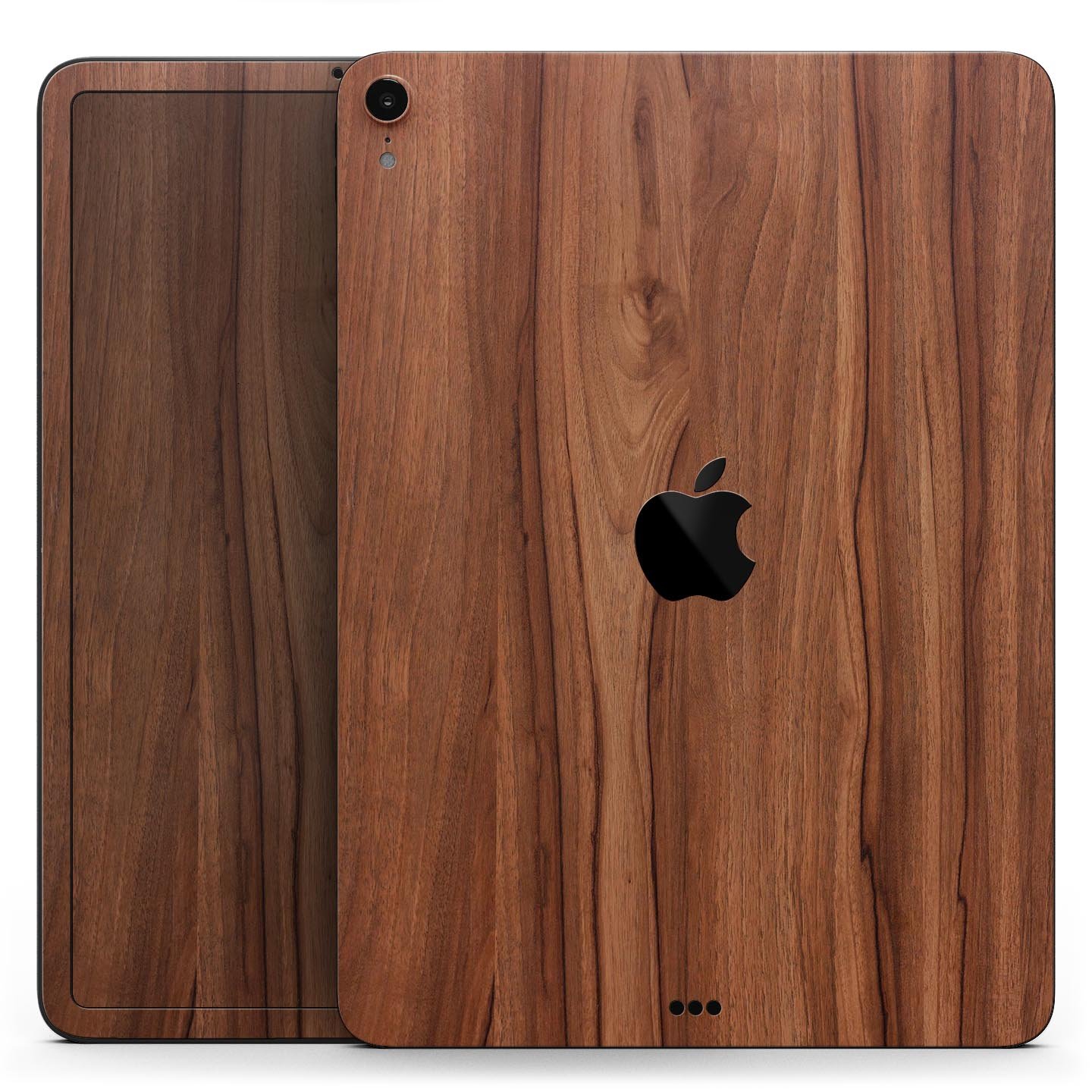 Smooth-Grained Wooden Plank skin decal for Apple iPad, showcasing its premium finish and design.