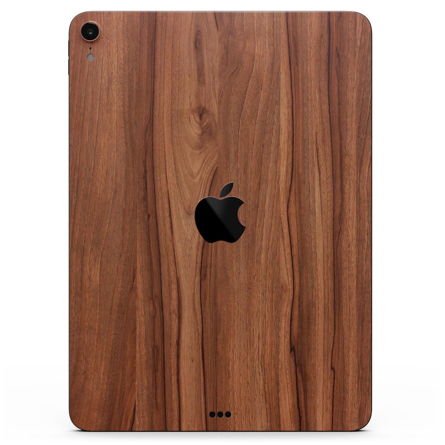 Smooth-Grained Wooden Plank skin decal for Apple iPad, showcasing its premium finish and design.