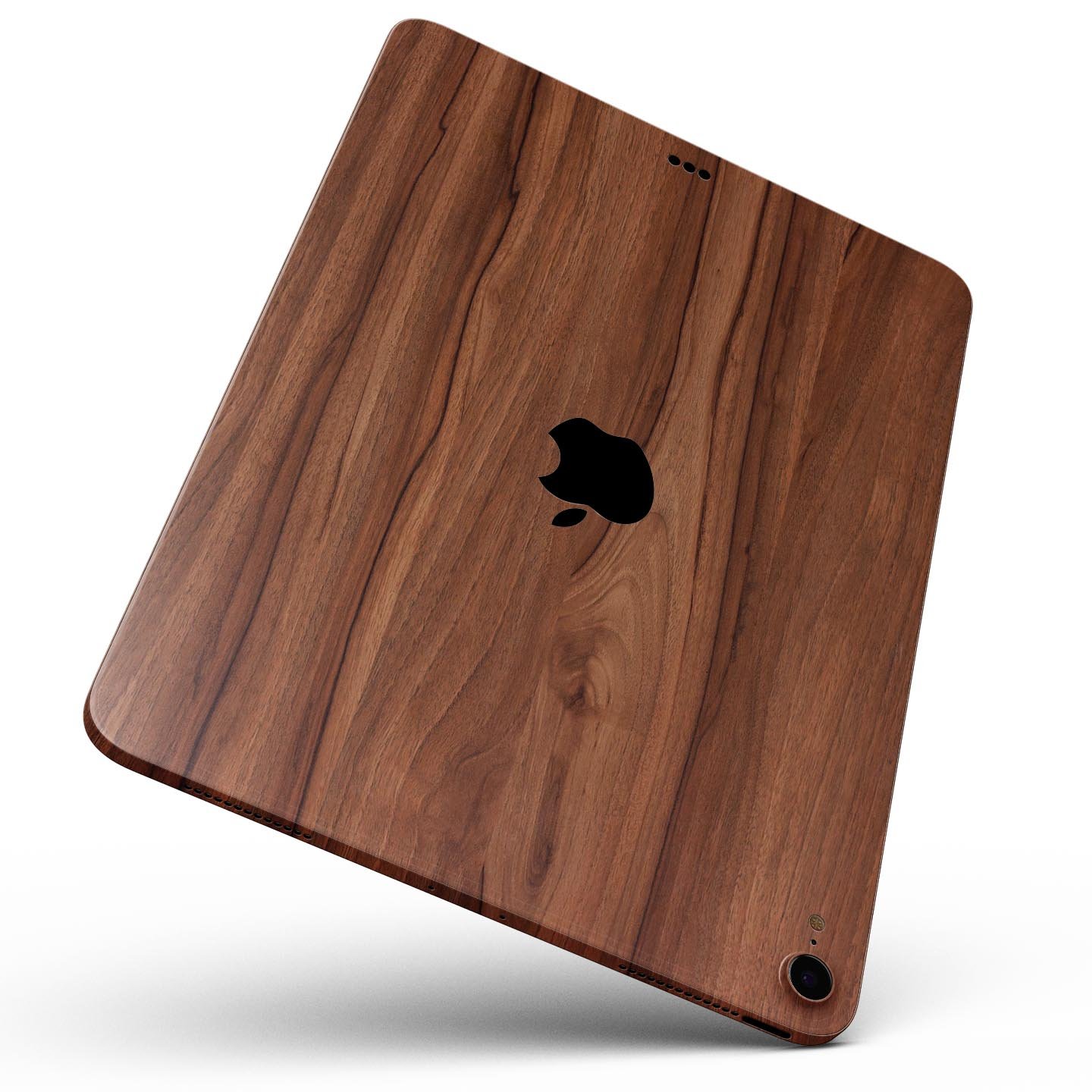 Smooth-Grained Wooden Plank skin decal for Apple iPad, showcasing its premium finish and design.