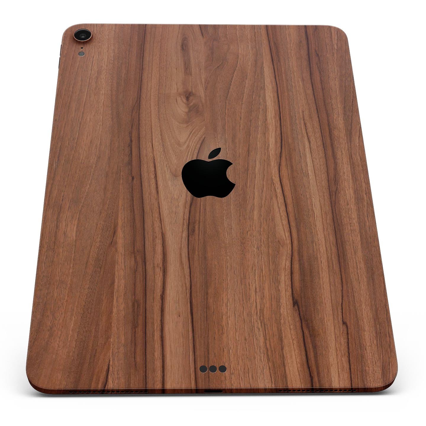 Smooth-Grained Wooden Plank skin decal for Apple iPad, showcasing its premium finish and design.