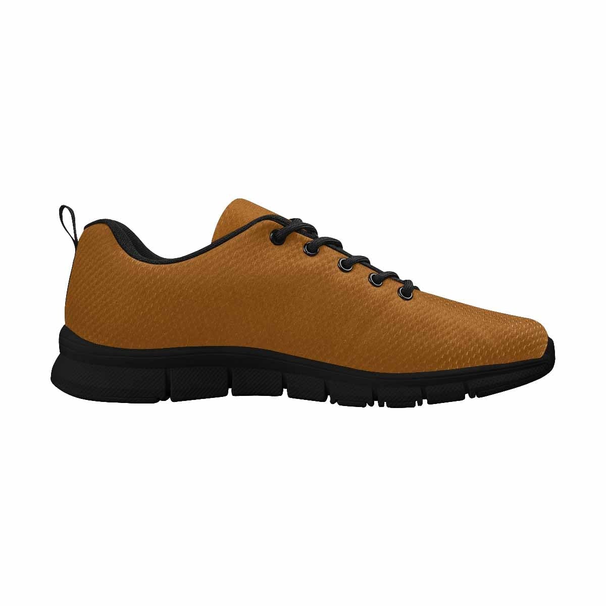 Stylish brown sneakers for women featuring a durable outsole and soft mesh material, perfect for exercise and casual wear.