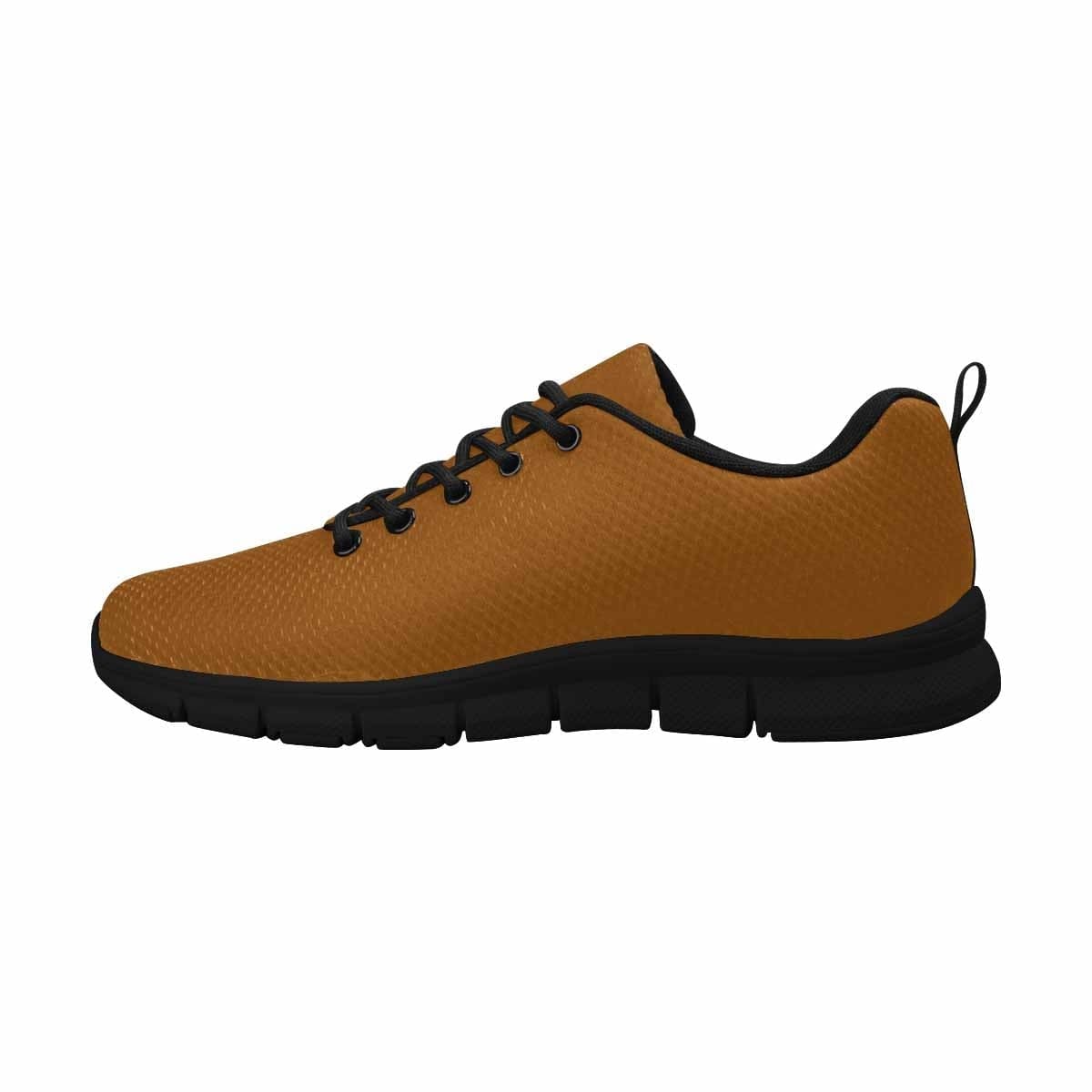 Stylish brown sneakers for women featuring a durable outsole and soft mesh material, perfect for exercise and casual wear.