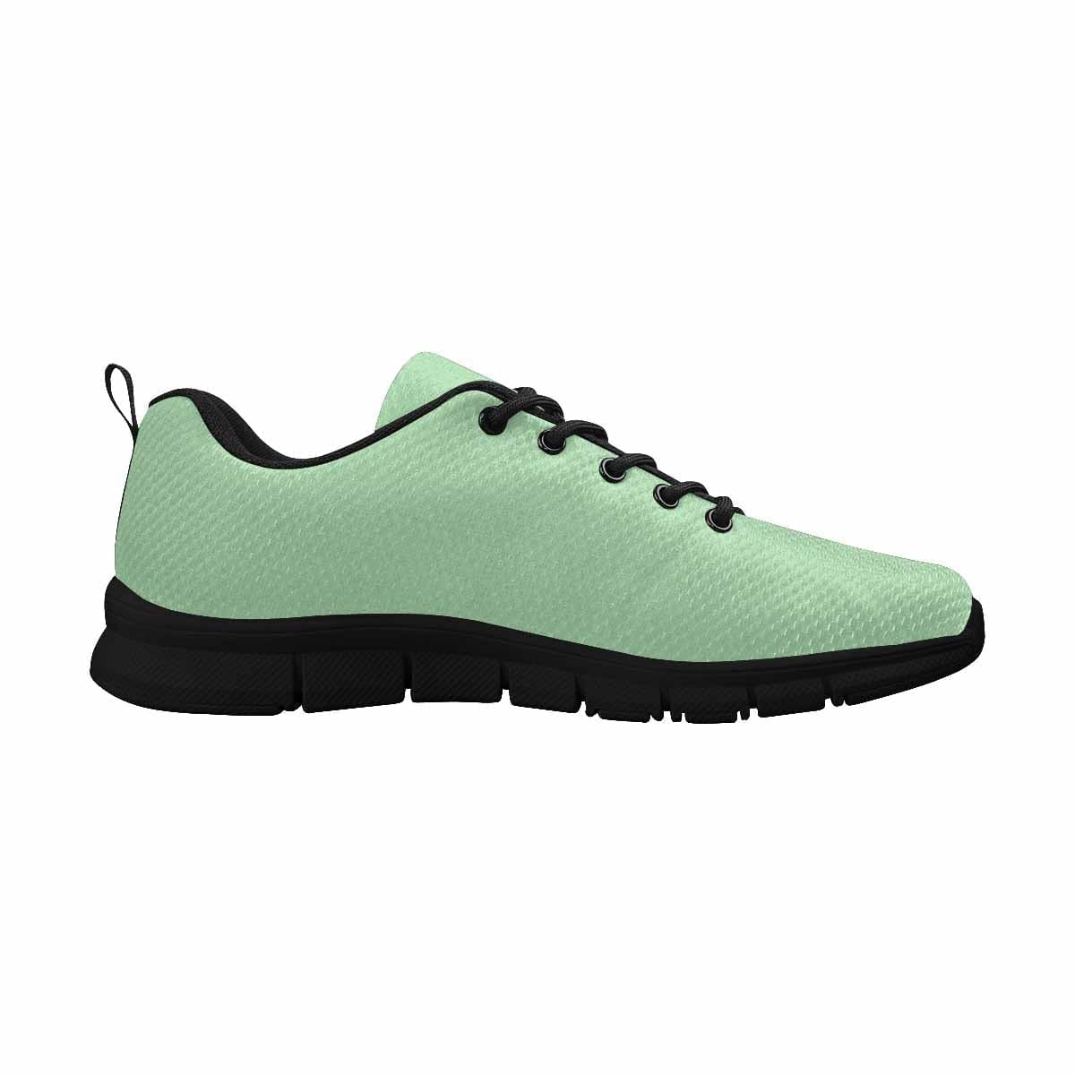 Celadon Green Sneakers for Women featuring a durable outsole and soft mesh material, perfect for exercise and casual wear.