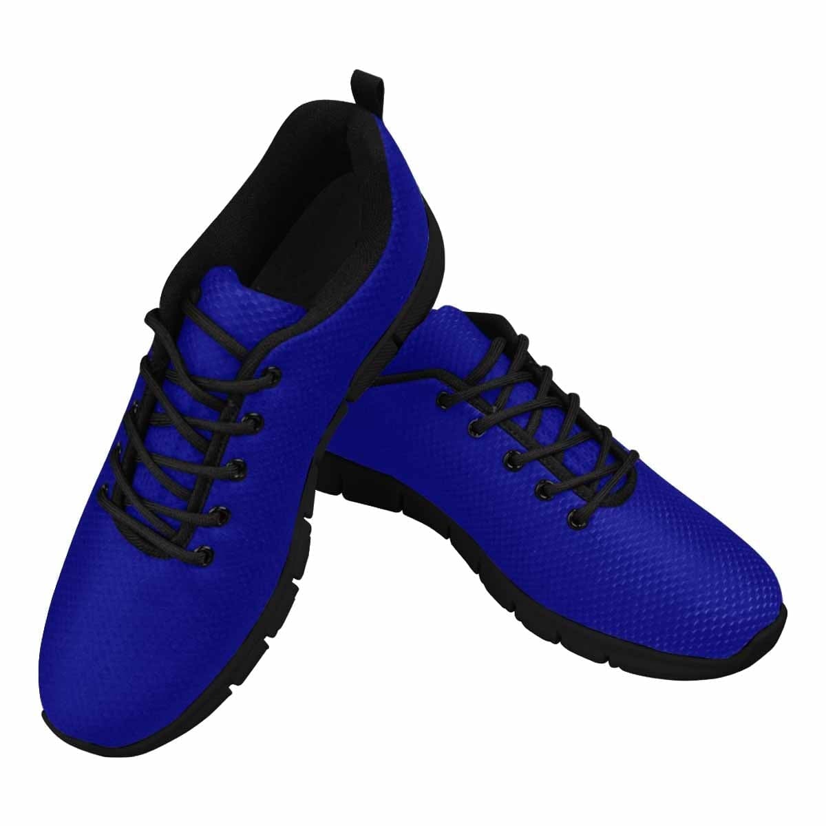 Dark Blue Sneakers for Women featuring a durable outsole and soft mesh material, perfect for exercise and casual wear.