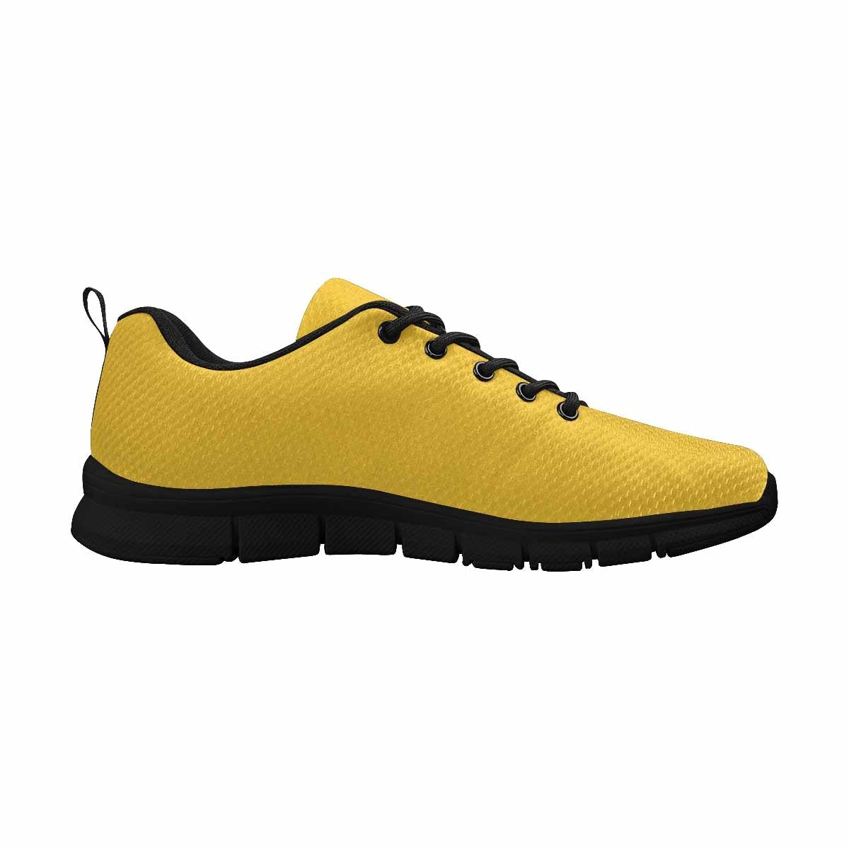 Freesia Yellow Sneakers for Women, showcasing a stylish low-top design with a breathable mesh upper and comfortable foamed collar.