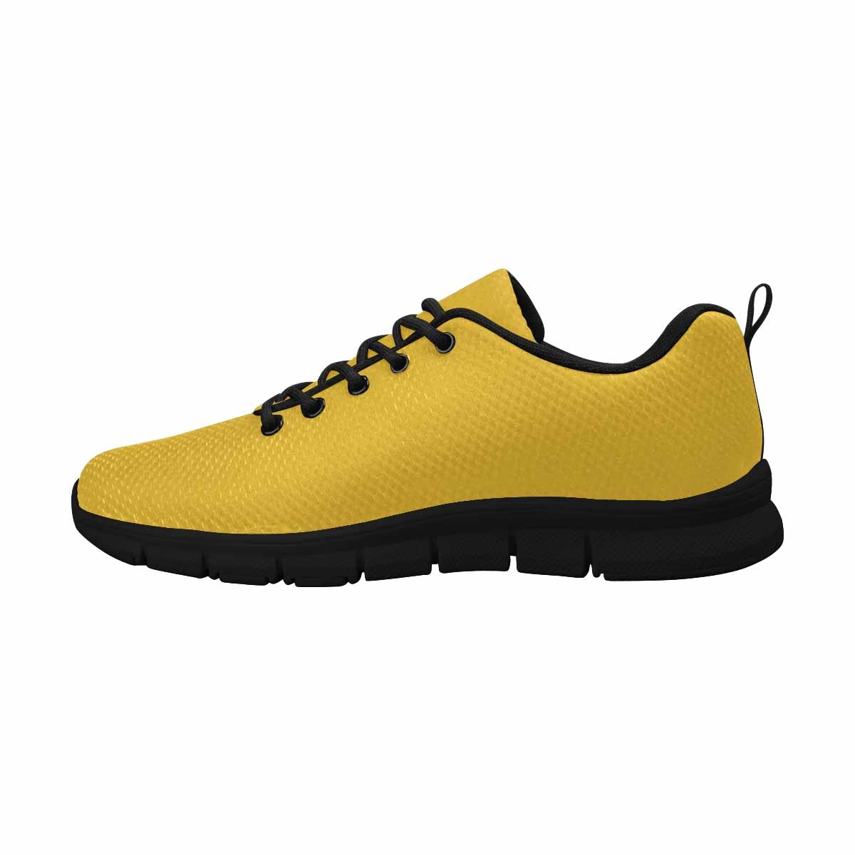 Freesia Yellow Sneakers for Women, showcasing a stylish low-top design with a breathable mesh upper and comfortable foamed collar.