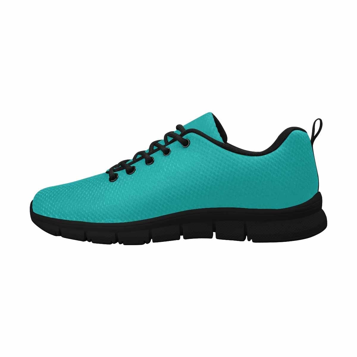 Stylish greenish blue sneakers for women, featuring a durable outsole and soft mesh material for comfort.