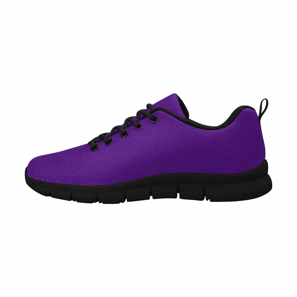 Indigo Purple Sneakers for Women featuring a durable outsole and breathable mesh design, perfect for exercise and casual wear.