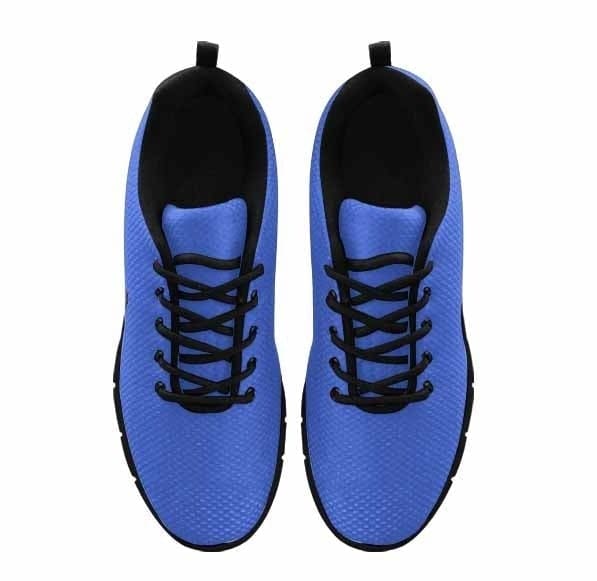 Royal Blue Sneakers for Women featuring a durable MD+RB outsole and soft mesh cloth upper for comfort and breathability.