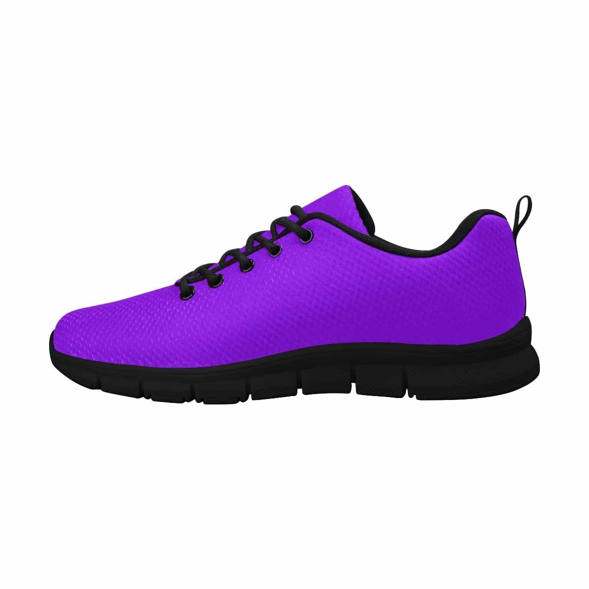 Violet Purple Sneakers for Women, showcasing a stylish design with a comfortable fit, perfect for exercise and casual wear.