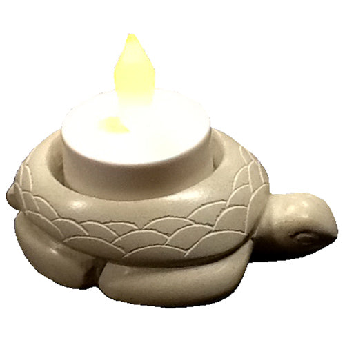 Handcrafted soapstone turtle tealight holder, showcasing intricate carvings and a unique design, perfect for tealight candles.