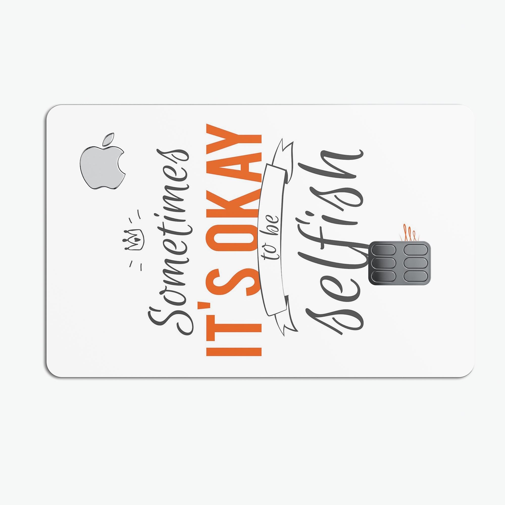 Premium protective decal skin-kit for Apple Card, showcasing ultra-gloss and soft-matte finishes.