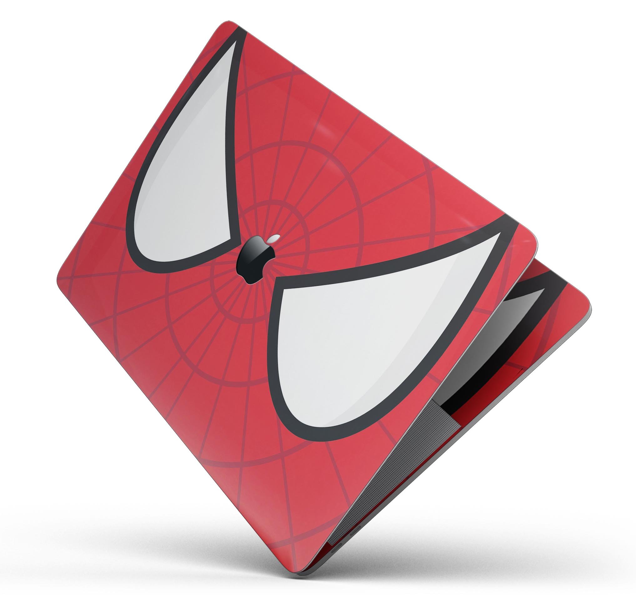 Spider Super Hero Wars Skin Decal Wrap Kit for Apple MacBook, showcasing vibrant superhero graphics and a sleek design.