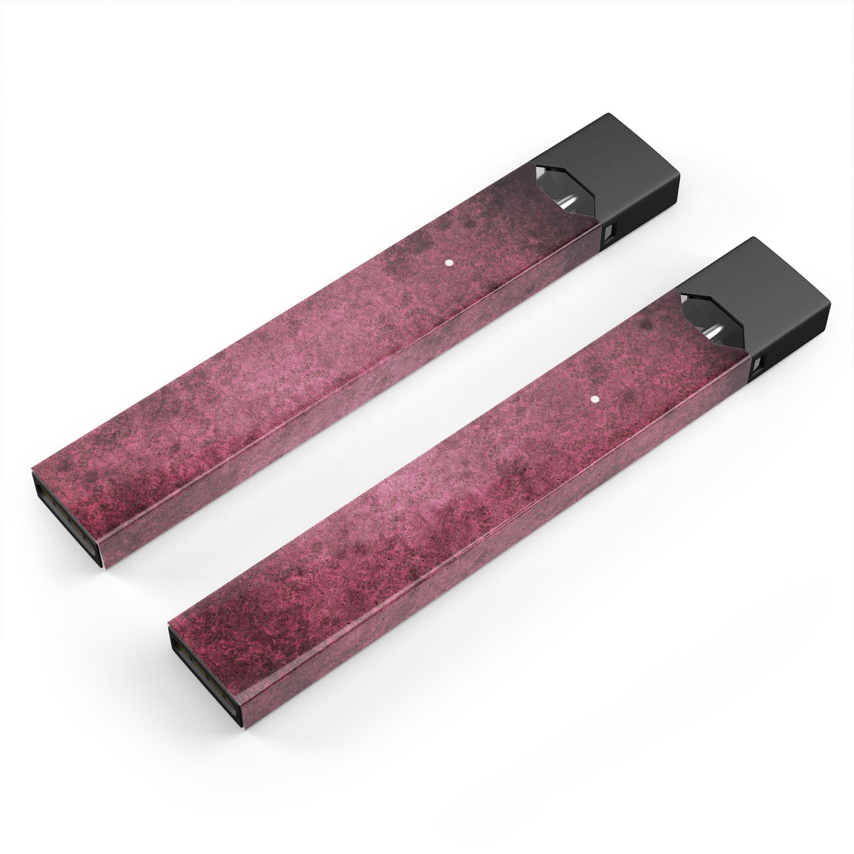 Splotched Maroon Pattern skin-wrap sticker designed for JUUL vaping device, showcasing vibrant colors and precise cut.