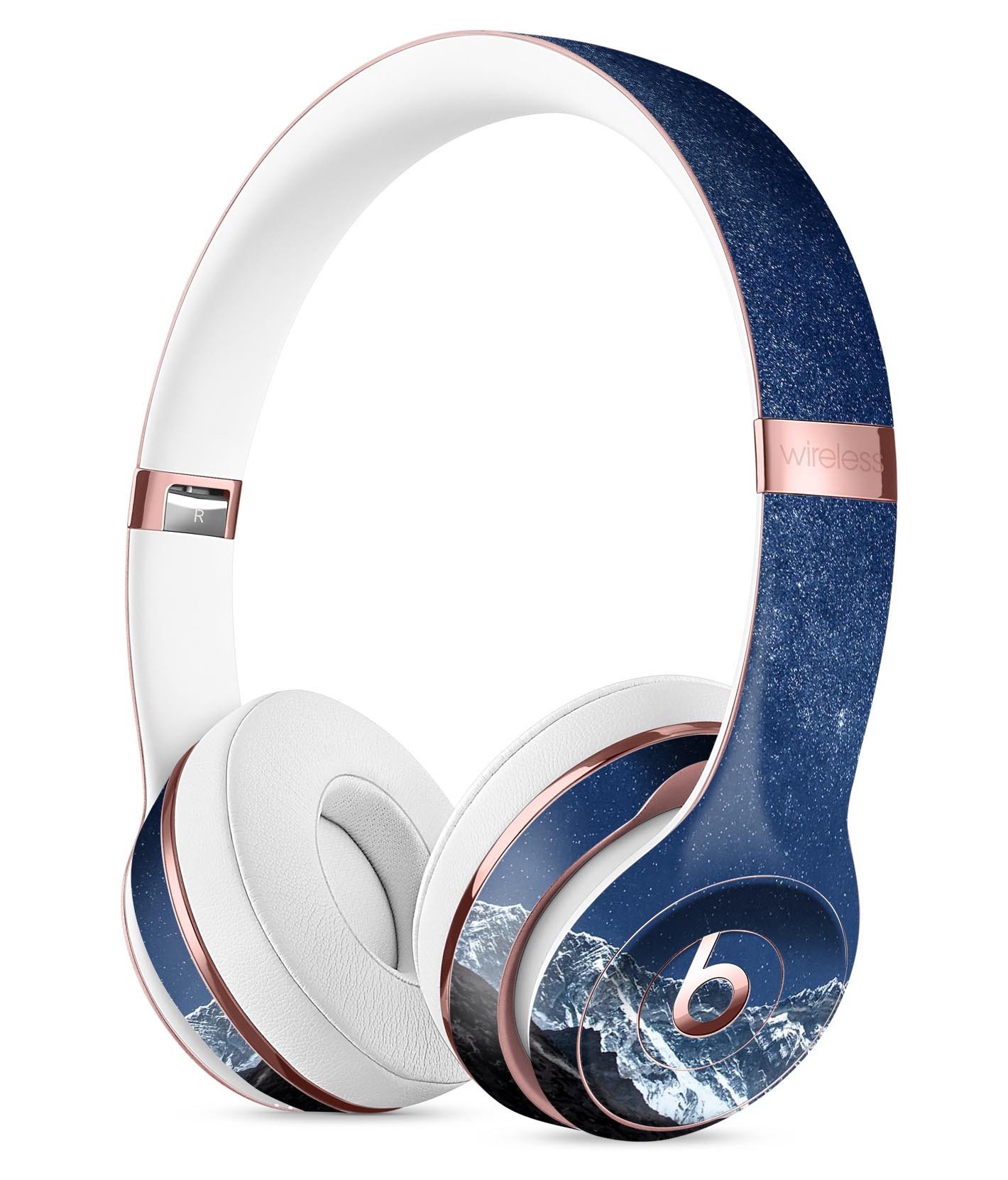 Starry Mountaintop Full-Body Skin Kit for Beats by Dre Solo 3, showcasing vibrant design and premium vinyl material.