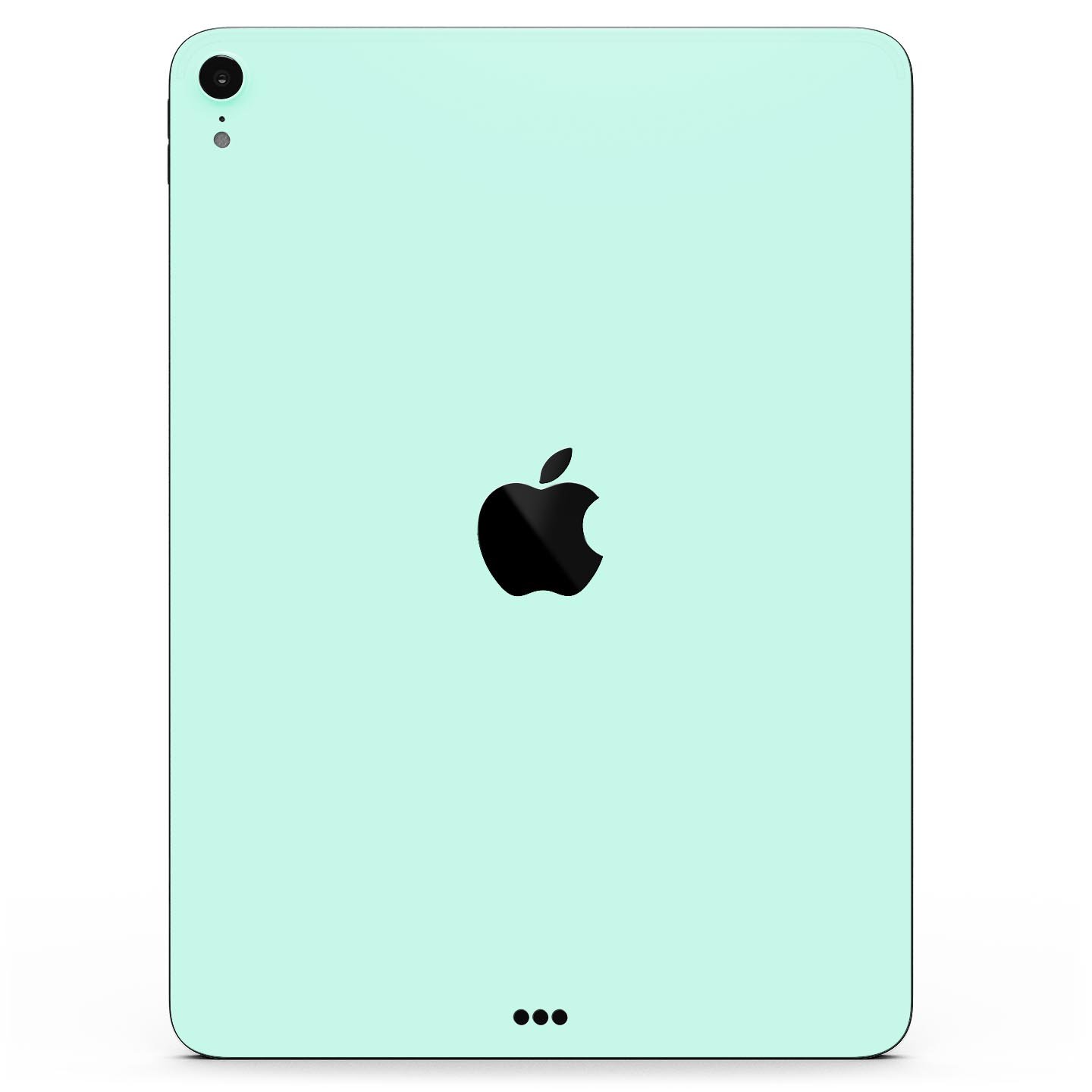 Subtle Solid Green Full Body Skin Decal for Apple iPad Pro, showcasing its sleek design and premium finish.